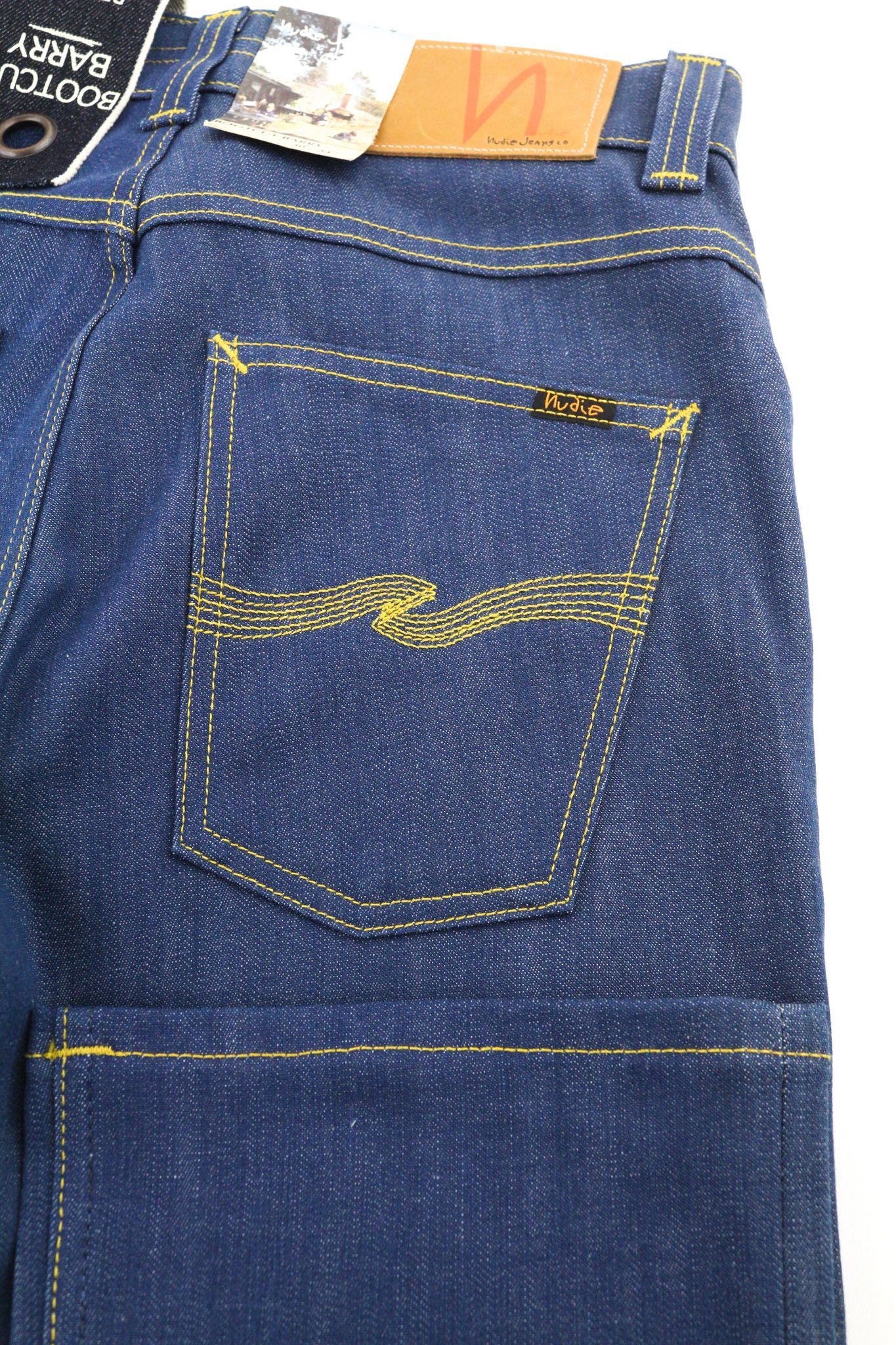 Nudie Jeans BOOTCUT BARR W30/L34 Blue Revival Dry Denim Jeans 81922 Size US 30 / EU 46 - 5 Thumbnail