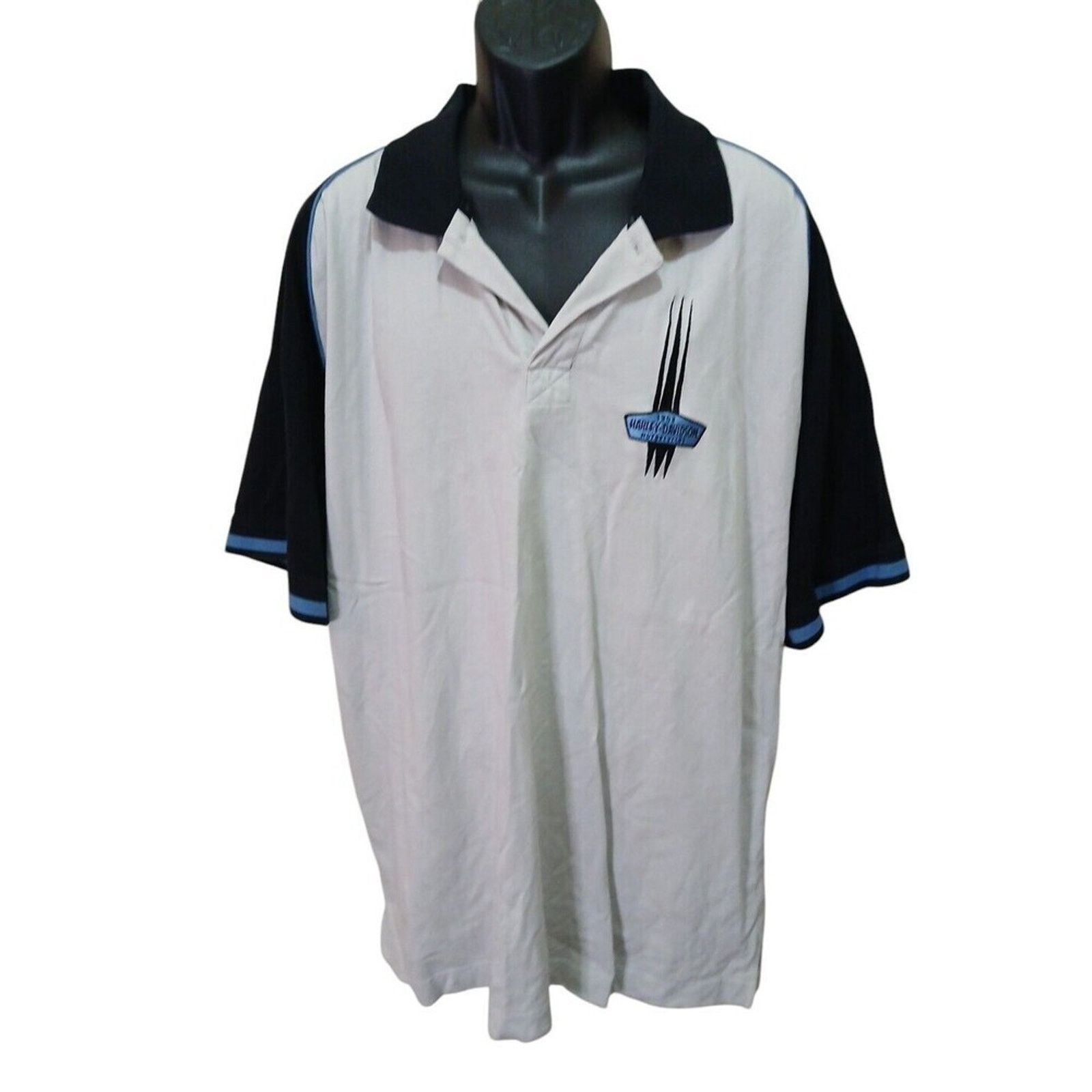 Harley Davidson Harley Davidson Motorcycles Mens Polo Shirt Cotton XL Size US XL / EU 56 / 4 - 1 Thumbnail