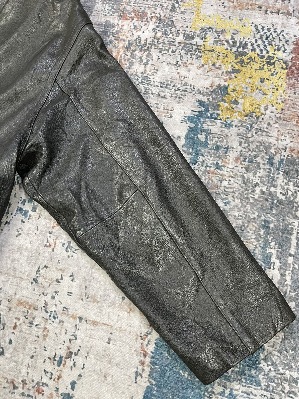 Vintage Vtg Wind Armor Deerskin Leather Coat Jacket Size US M / EU 48-50 / 2 - 8 Thumbnail
