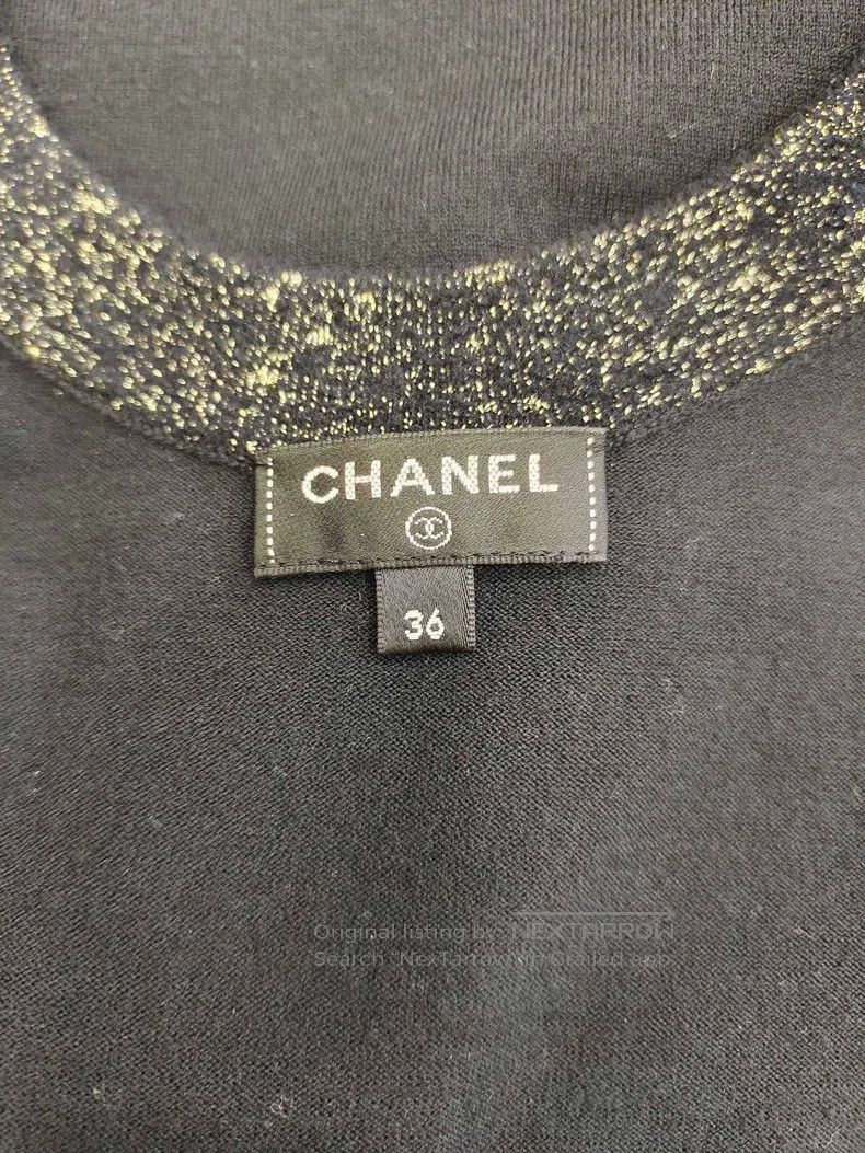 Chanel Chanel Black dress Size XS / US 0-2 / IT 36-38 - 3 Thumbnail