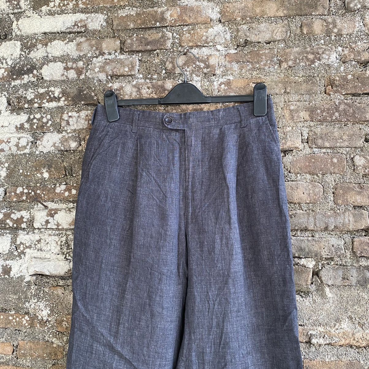 Kenzo × Vintage 💥 GRAIL 💥 Kenzo Homme Linen Pants Size US 31 - 2 Thumbnail