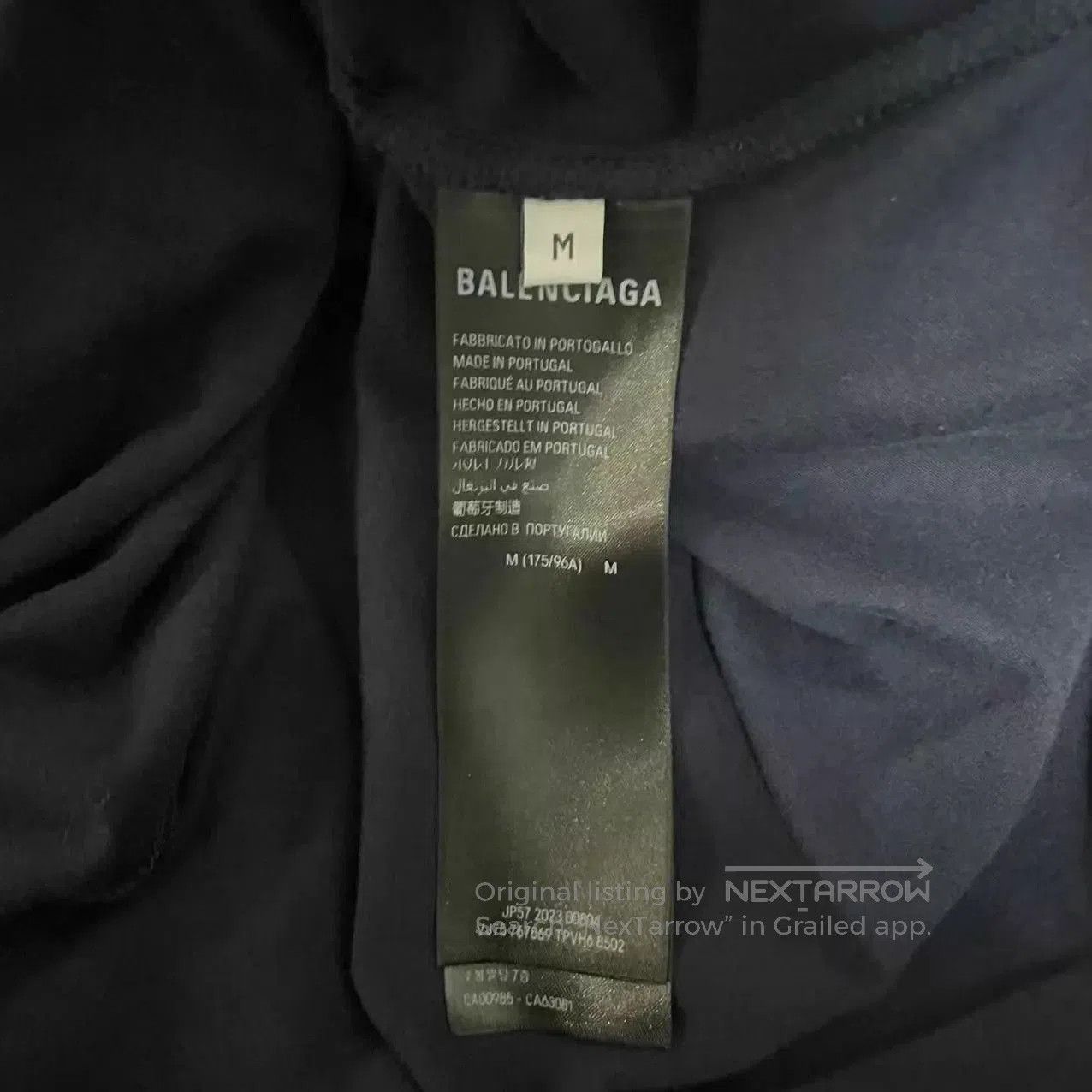 Balenciaga Black Short Sleeve Polo Shirt. Size US M / EU 48-50 / 2 - 5 Thumbnail