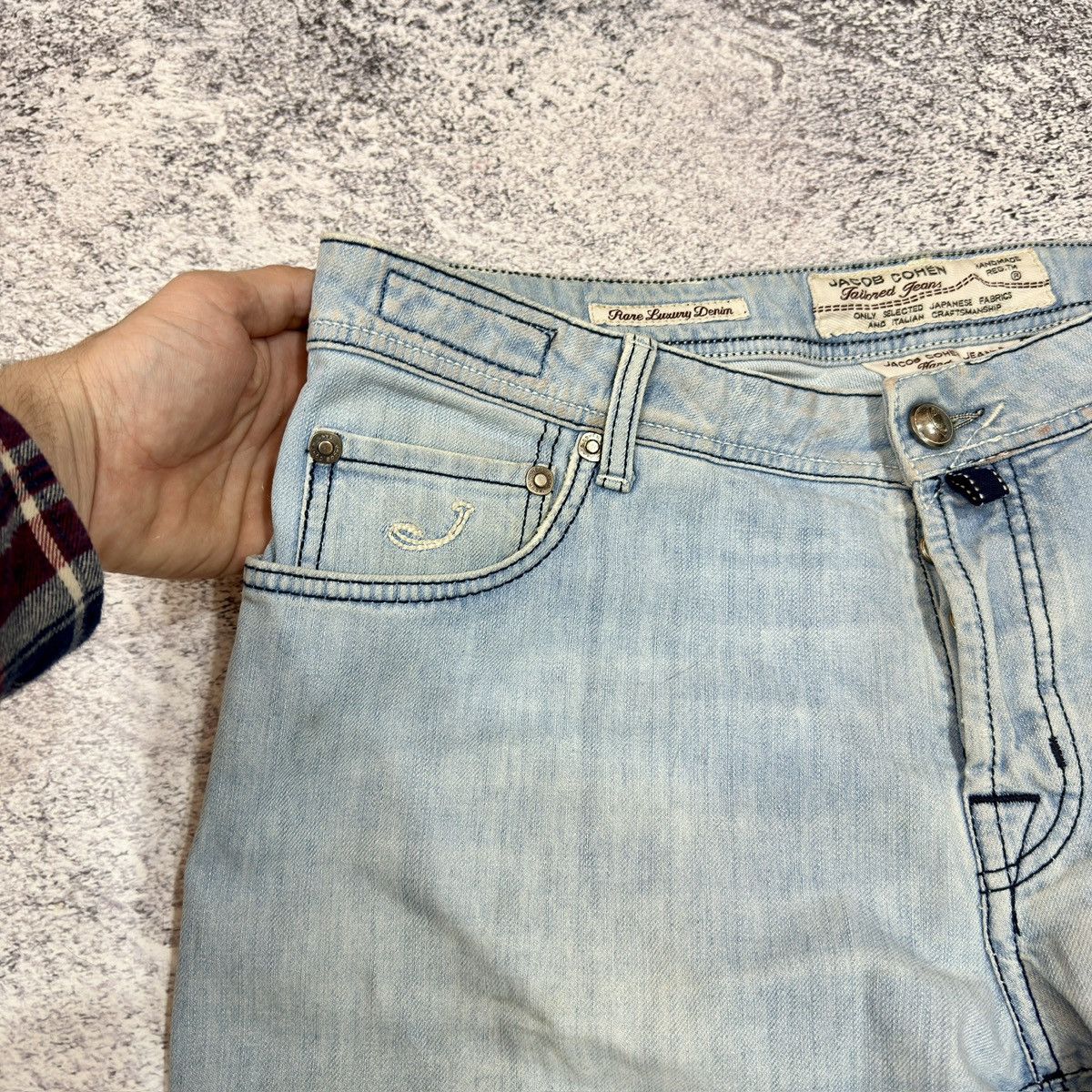 Handmade × Jacob Cohen Jacob Cohen 688 Comfort size 37 Size US 37 - 4 Thumbnail