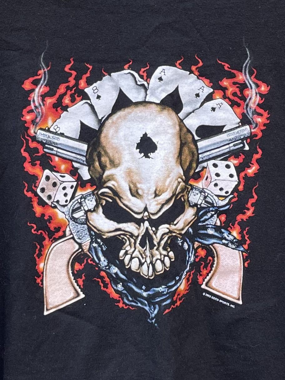 AAA vintage Good Sports Skull,flaming dueling pistol T-Shirt Size US XXL / EU 58 / 5 - 3 Thumbnail