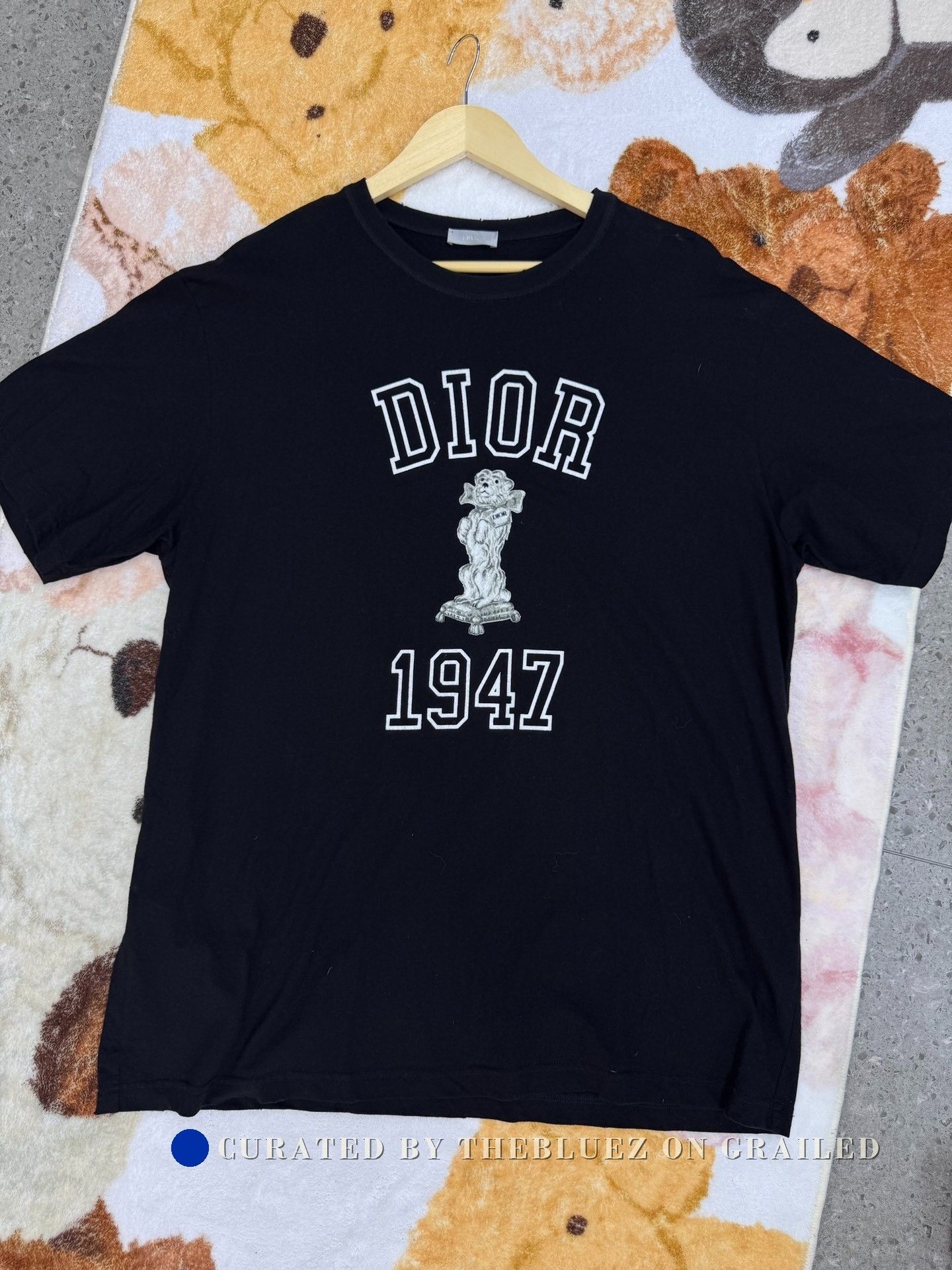 Dior Christian Dior 1947 Cut Hem T-Shirt | Grailed