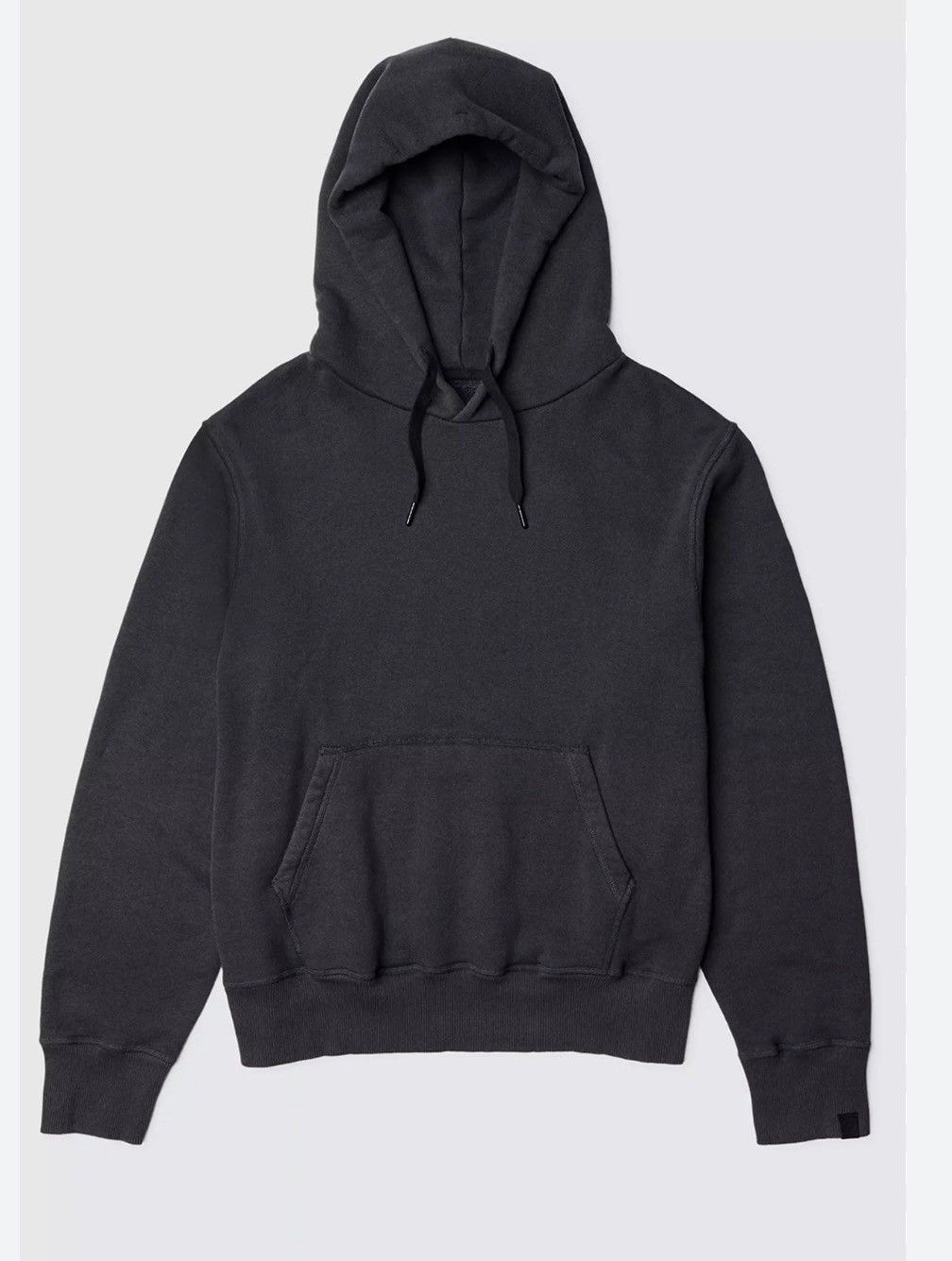 NWT! Rag & Bone Damon Slub Hoodie size M in black