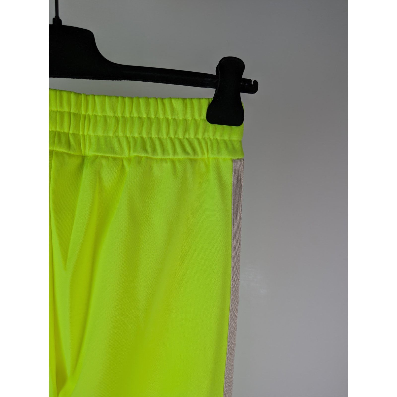 Palm Angels o1rshd1 Classic Logo Track Pants in Yellow Fluo / Off White Size US 32 / EU 48 - 14 Thumbnail