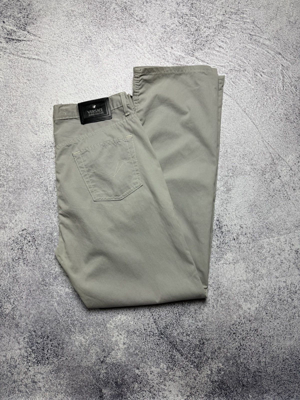 Versace Vintage 90s Versace Pants Rare Luxury Designer Chino Style Size US 34 / EU 50 - 8 Thumbnail