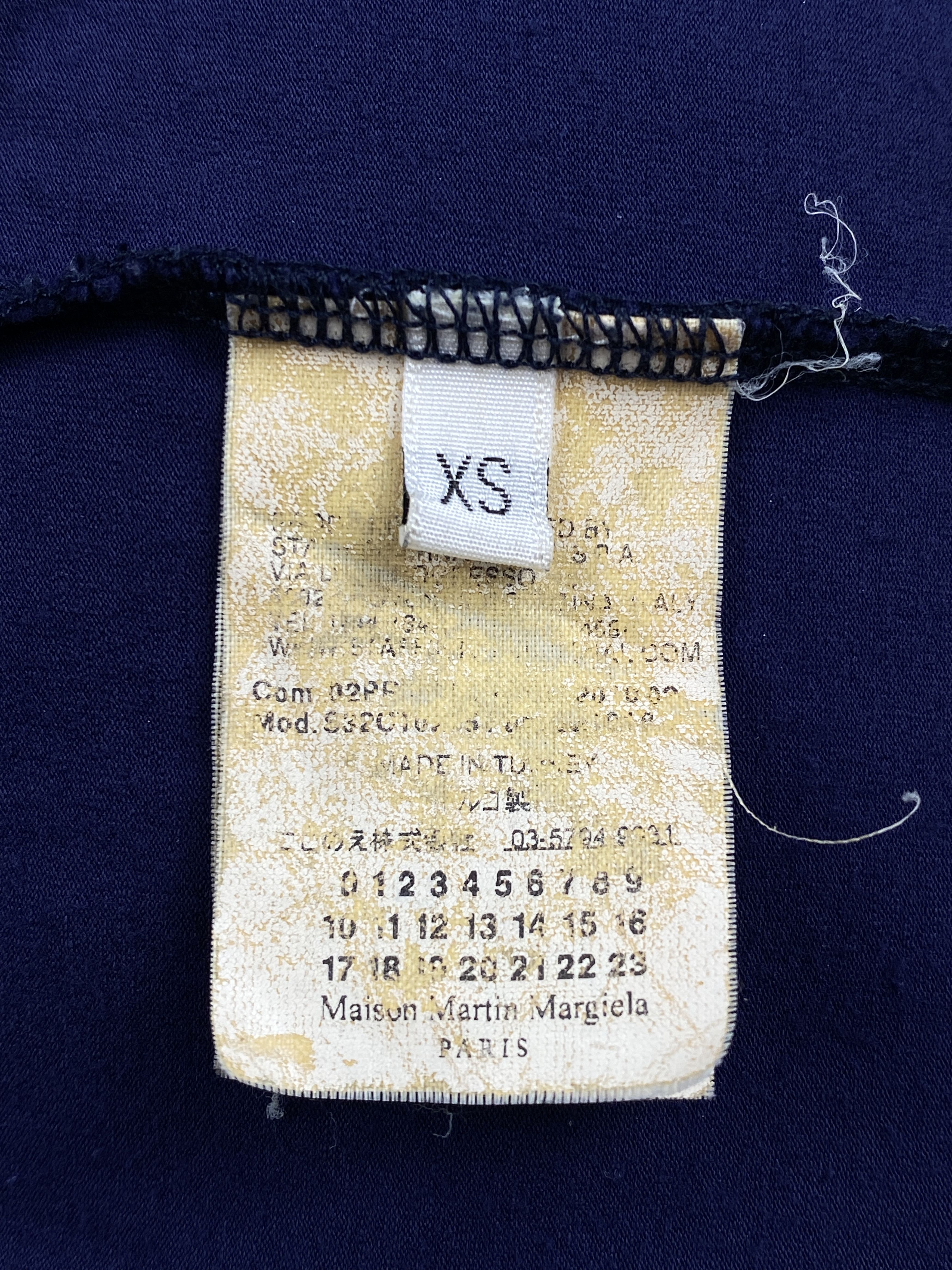 Maison Margiela MM6 Long Sleeve Bodycon Mini Dress Size XS / US 0-2 / IT 36-38 - 13 Thumbnail
