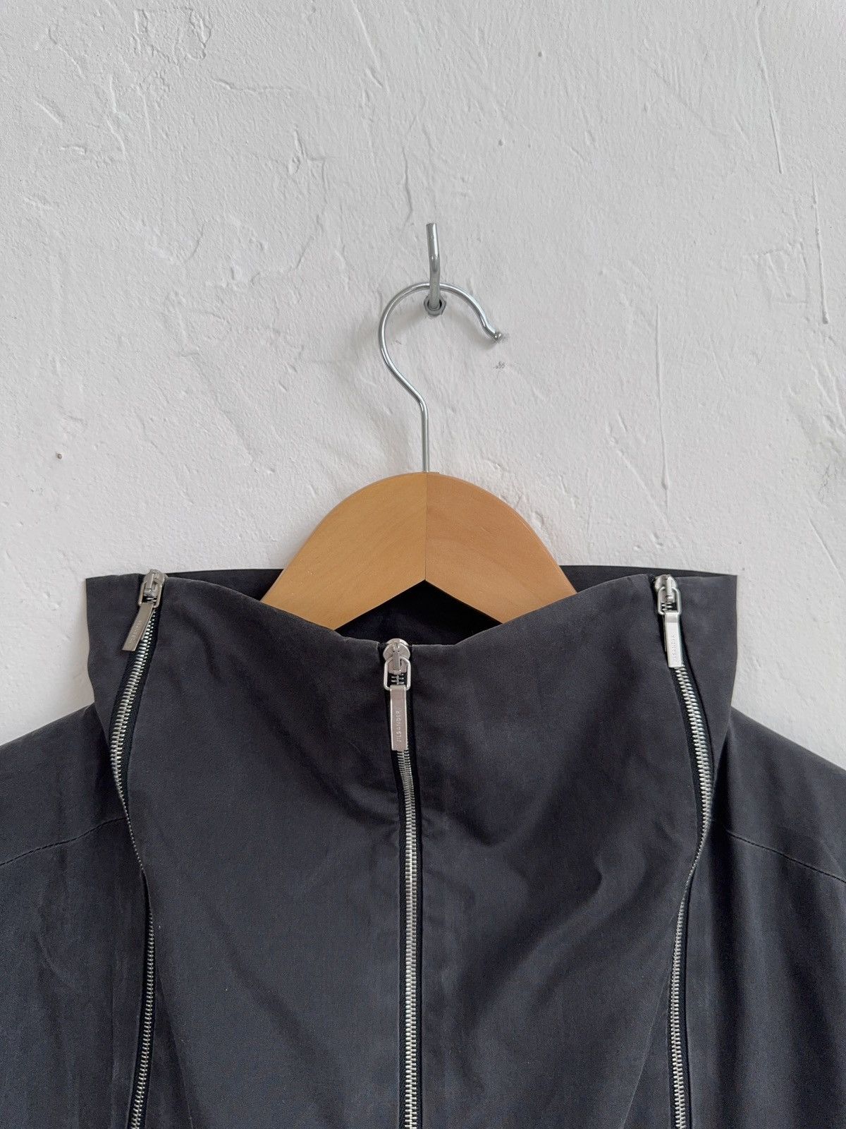 Jil Sander Acid Avant-garde Zip Vest Oversize