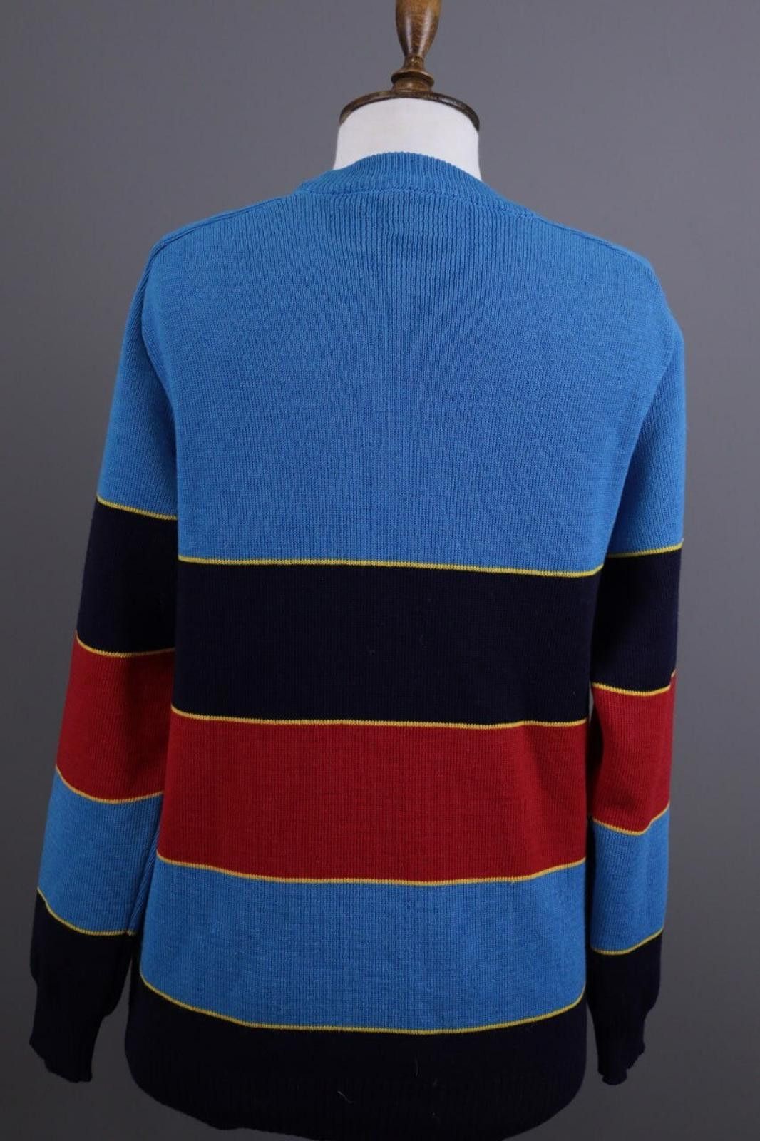 Saint James Men Saint James Multicolor Striped Wool Knit Sweater Size L Size US L / EU 52-54 / 3 - 7 Thumbnail