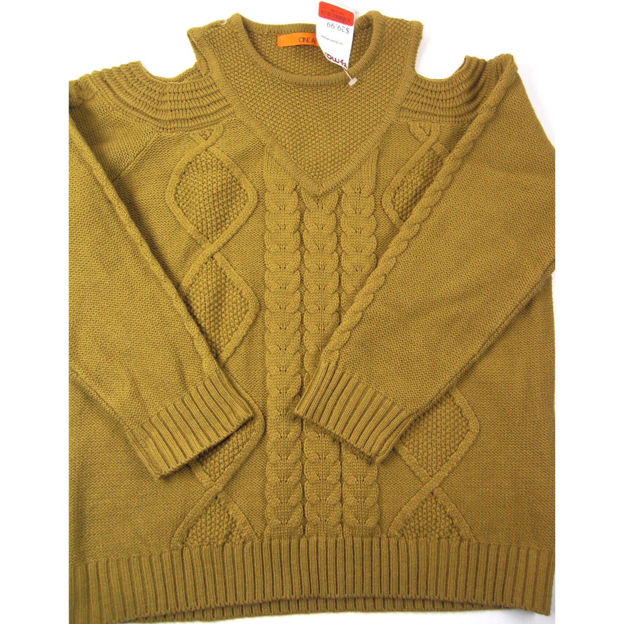 Other ONE OF A KIND 100% Acrylic Women's Brown SWEATER SZ LARGE N Size L / US 10 / IT 46 - 1 Thumbnail