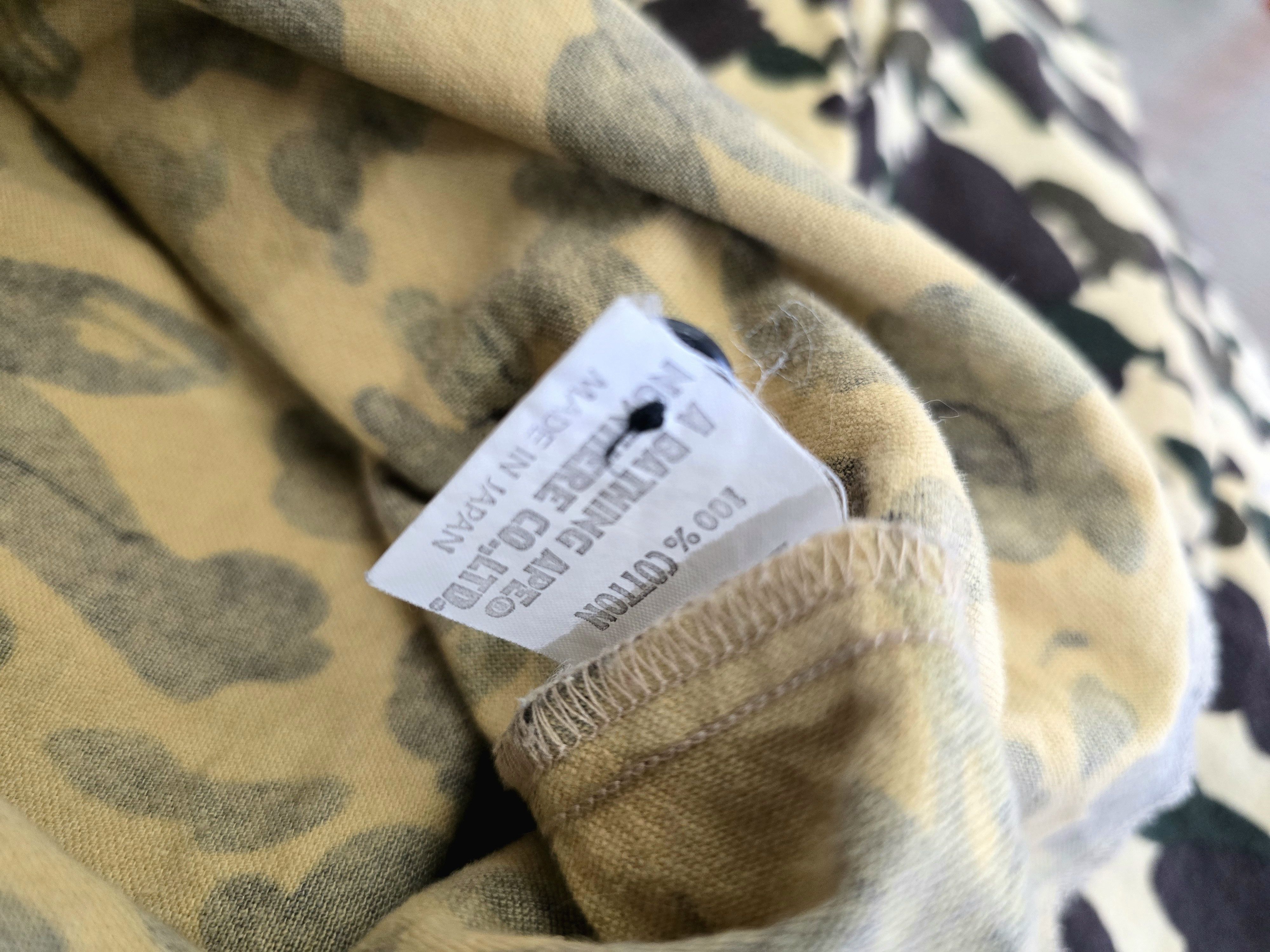 Nigo Vintage 90s BAPE 1st Camo Quarter Zip Shirt – Nigo Era Size US M / EU 48-50 / 2 - 5 Thumbnail
