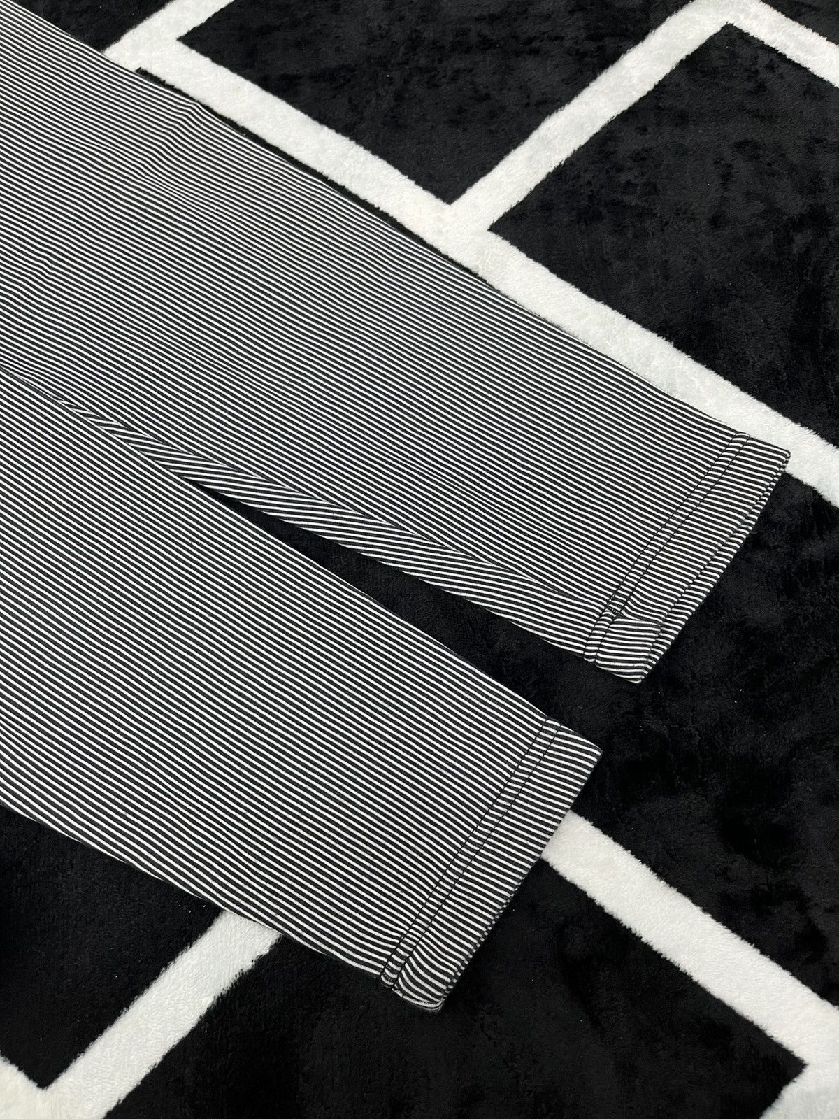 Japanese Brand Commontage Pinstripe LS Henley Shirt Casual Streetwear Size US L / EU 52-54 / 3 - 6 Thumbnail