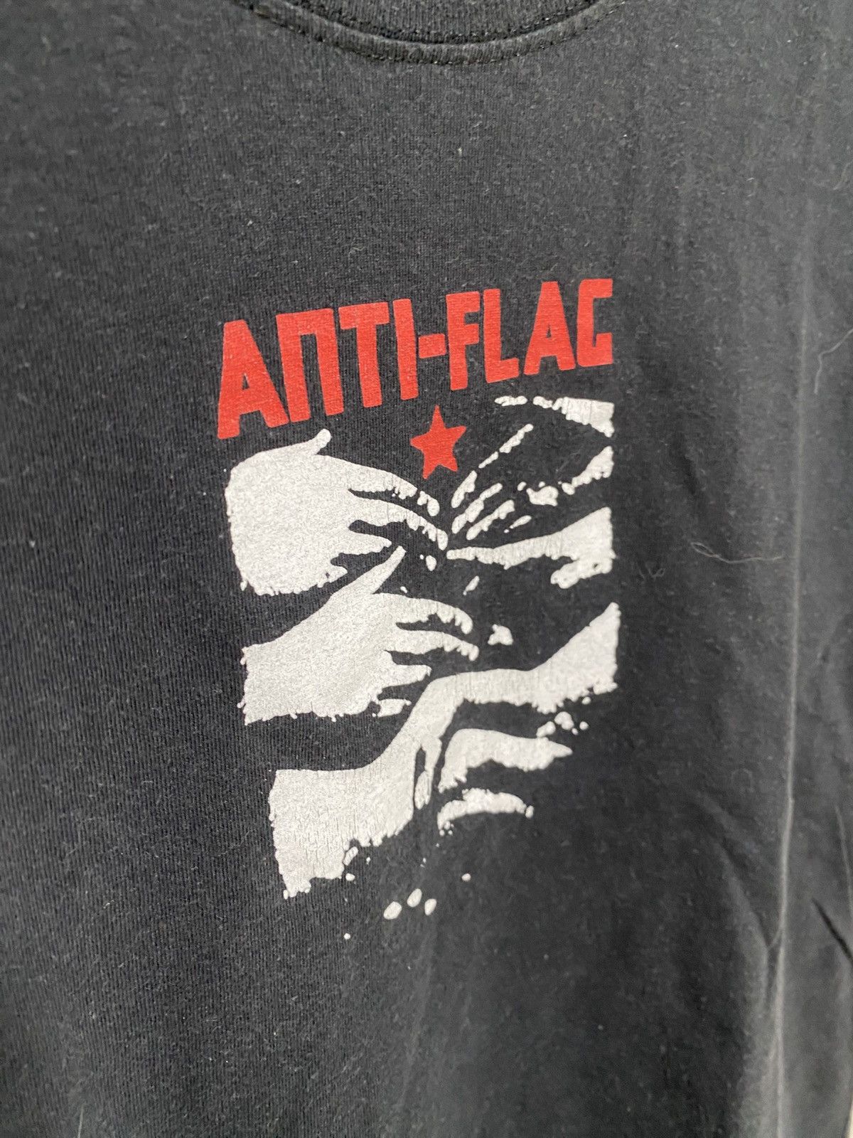 Vintage Anti Flag vintage crop top t-shirt size M Size M / US 6-8 / IT 42-44 - 2 Thumbnail