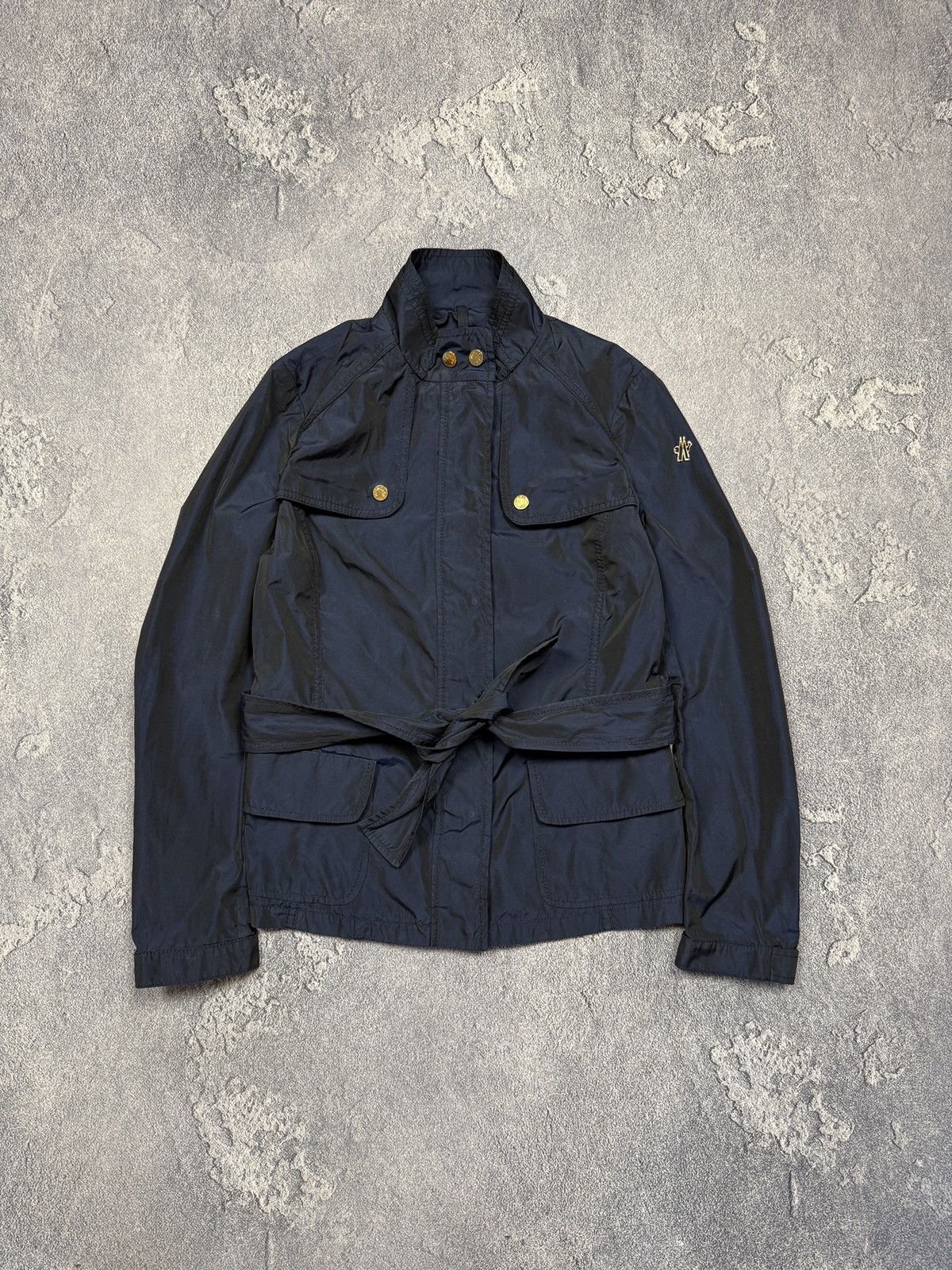 Moncler Moncler Vintage Nylon Zip Up Jacket Size M / US 6-8 / IT 42-44 - 2 Thumbnail