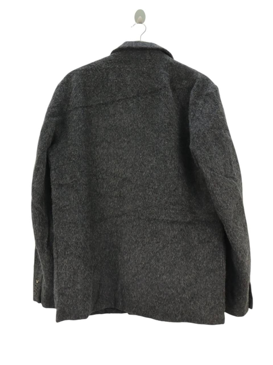 Designer Nigel Curtiss Faux Fur Coat Wool Mohair Jacket Size US M / EU 48-50 / 2 - 2 Thumbnail