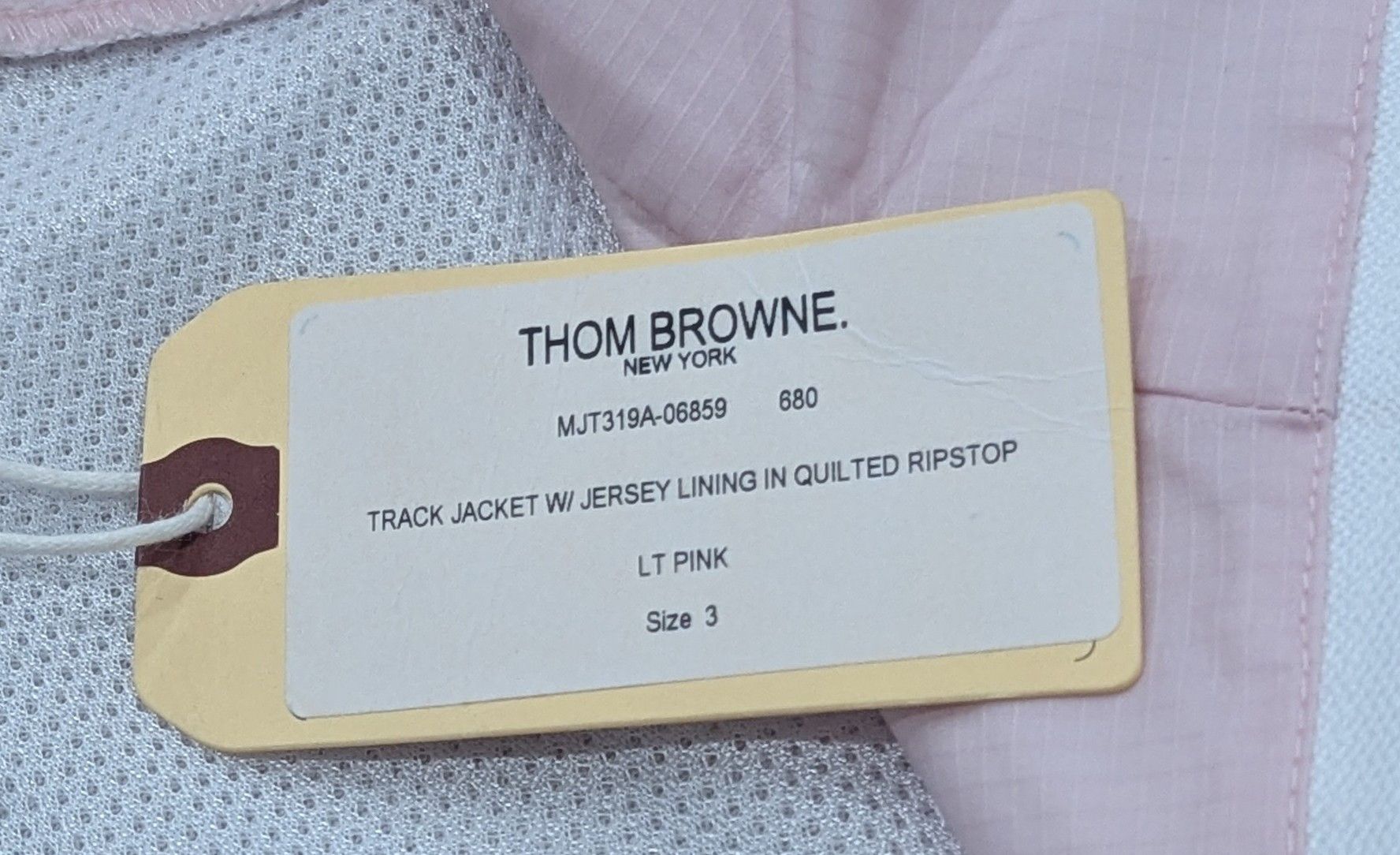 Thom Browne Thom Browne Contrast 4 Bar Coach Jacket Light Pink 3 - Large Size US L / EU 52-54 / 3 - 10 Thumbnail