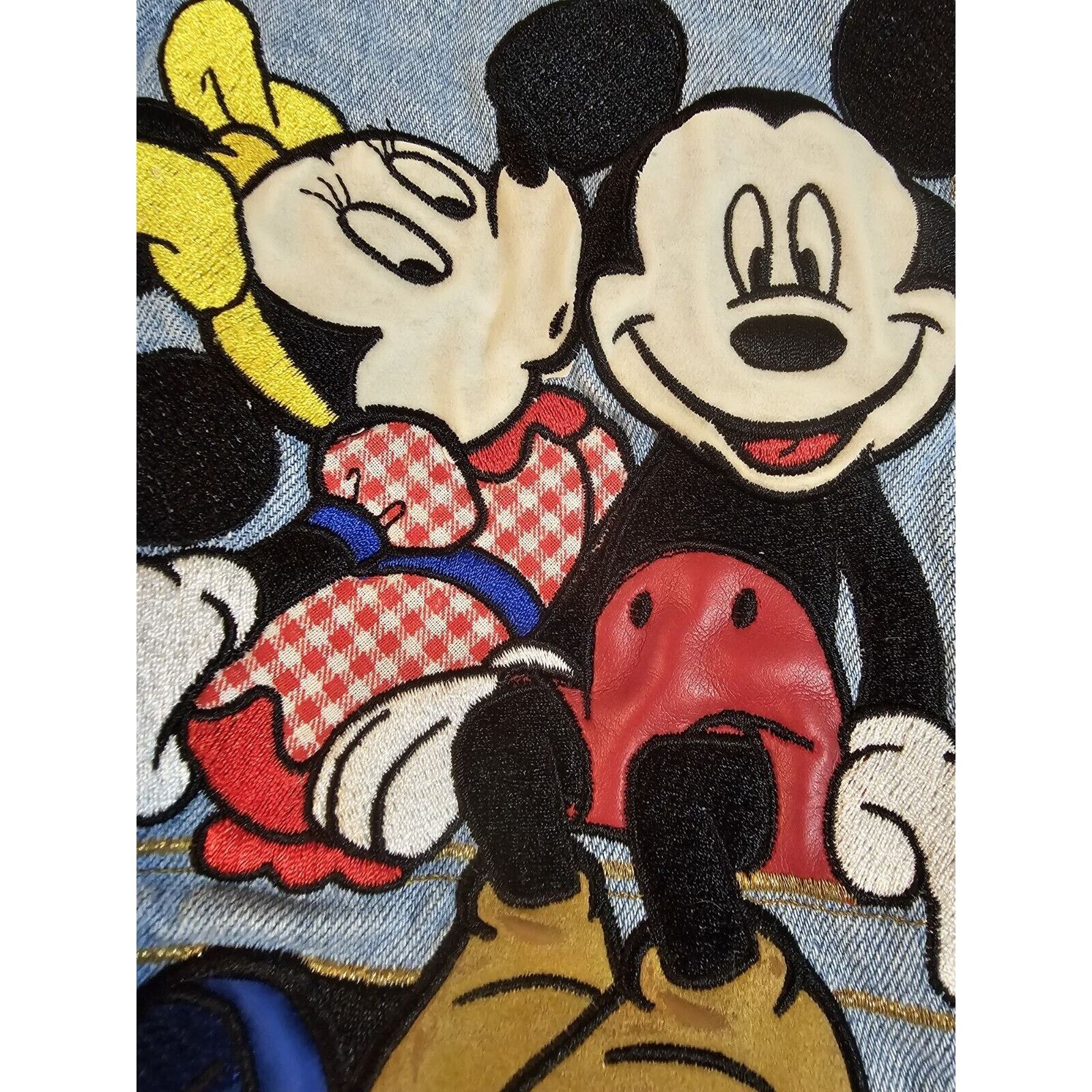 Mickey Mouse Mickey Minnie Mouse Vintage Denim Jacket Men's SZ Small Size S / US 4 / IT 40 - 10 Thumbnail