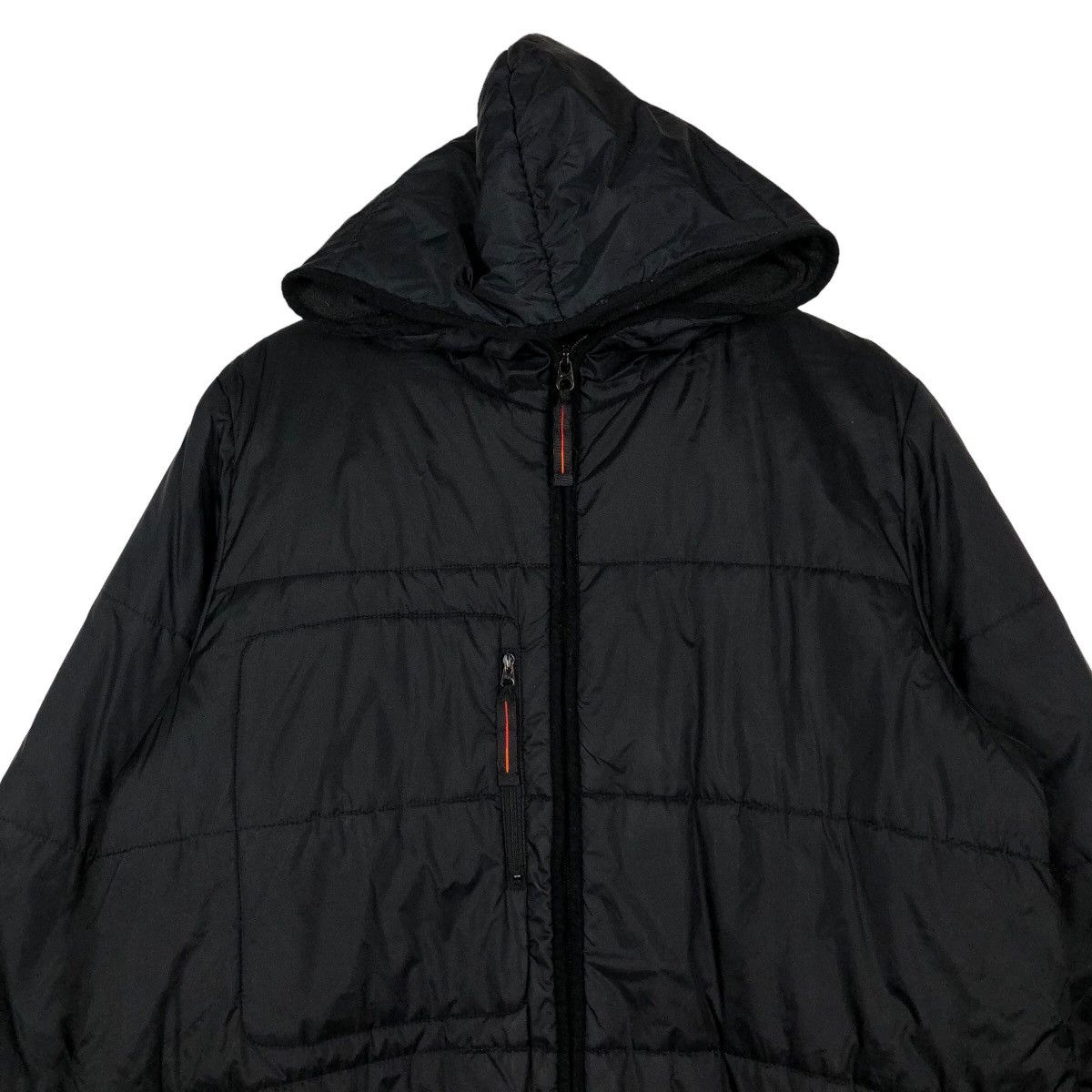 Nike 🔥90’s Vintage Long Jacket Light Puffer Down Nike Big Swoosh Size L / US 10 / IT 46 - 2 Thumbnail