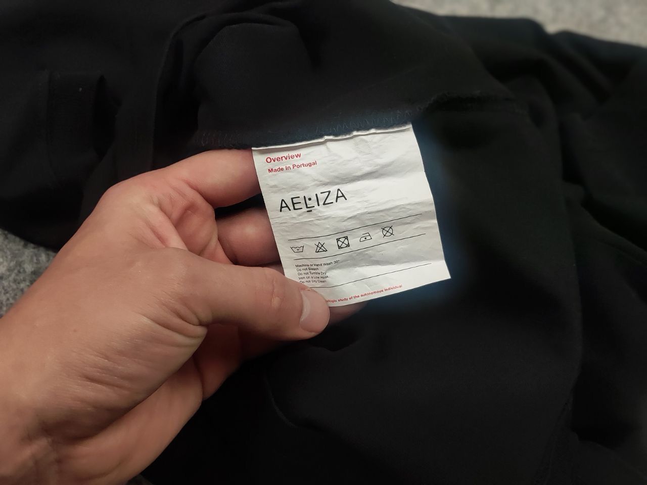 Other AELIZA studio Design unique Oversized Logo Black Shirt Size US M / EU 48-50 / 2 - 12 Thumbnail