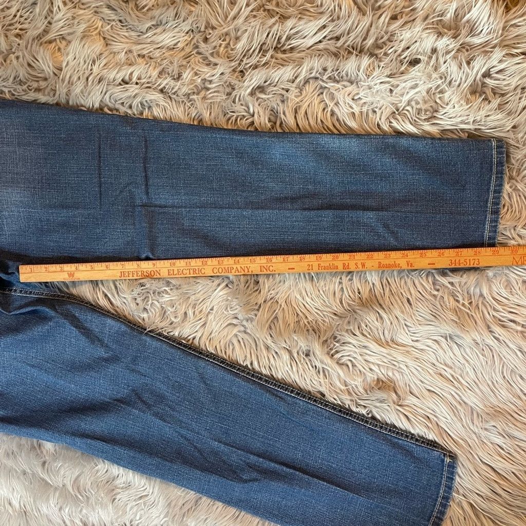 CINCH Cinch Blue Straight Leg Jeans Classic Style Size US 36 / EU 52 - 3 Thumbnail