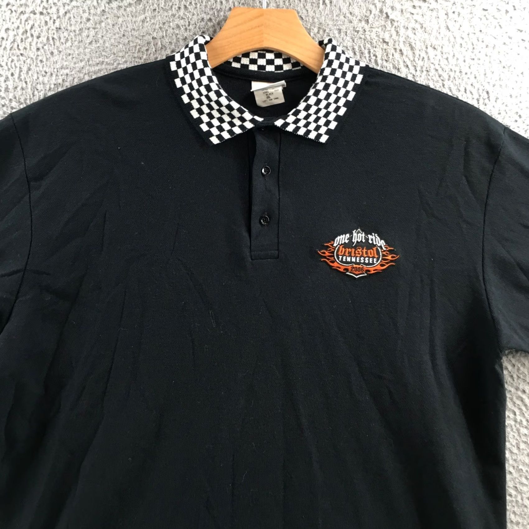 Vintage Hartwell Polo Shirt Mens 2XL Black Collared 1/4 Button Short Sleeve Shirt Regular Fit Casual Shirt Mens Size US XXL / EU 58 / 5 - 2 Thumbnail