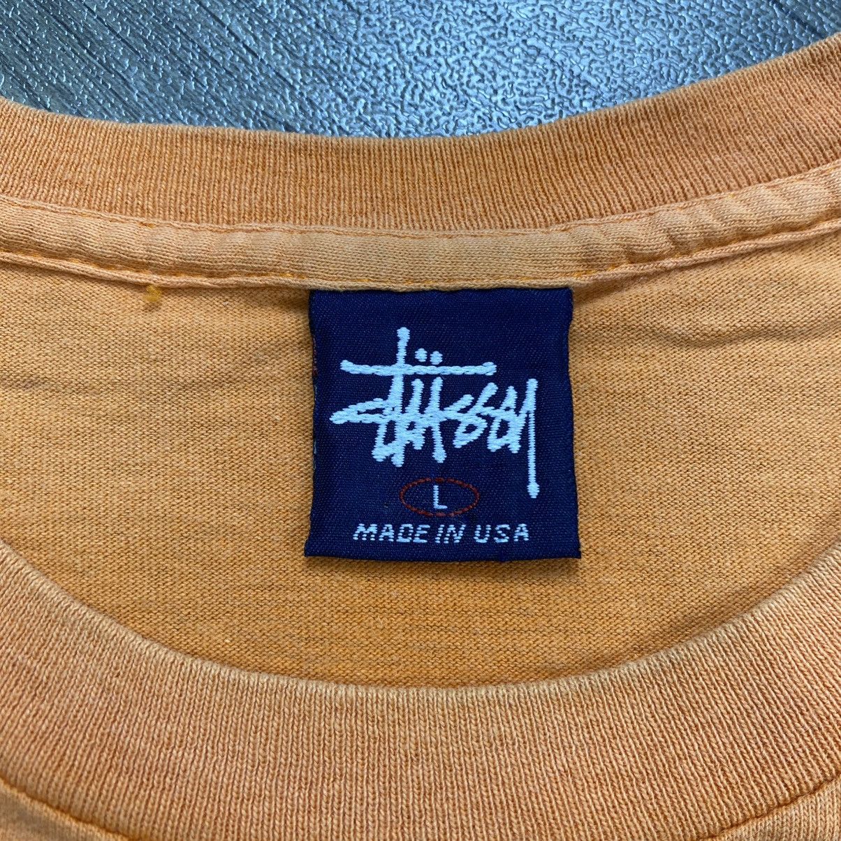 Stussy Sun Faded Vintage Stussy Blurred Logo OG Tee Streetwear Size US L / EU 52-54 / 3 - 6 Thumbnail