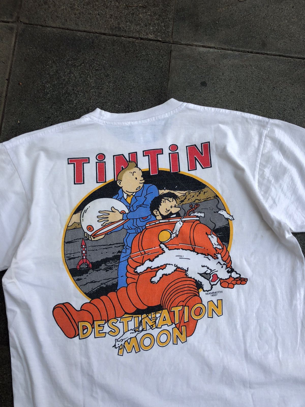 Vintage Vintage Tintin 90s Destination Moon “mammoth 900” T-Shirt Size US L / EU 52-54 / 3 - 2 Thumbnail