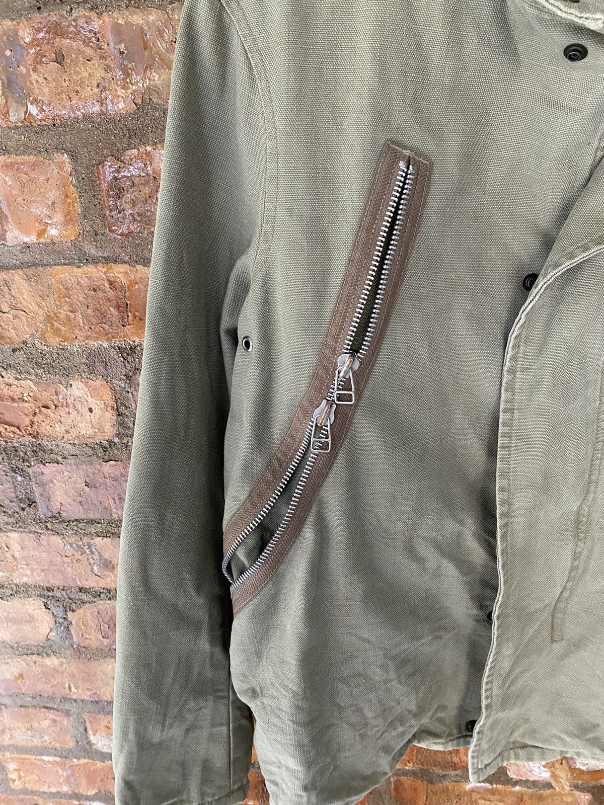 Japanese Brand 1990s Westborne Japan Large “5 zip” Dual Zipper 180 Degree Size US L / EU 52-54 / 3 - 14 Thumbnail