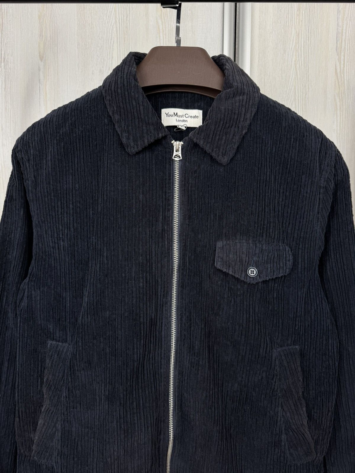 YMC YMC You Must Create Navy blue cotton corduroy jacket Size US M / EU 48-50 / 2 - 3 Thumbnail
