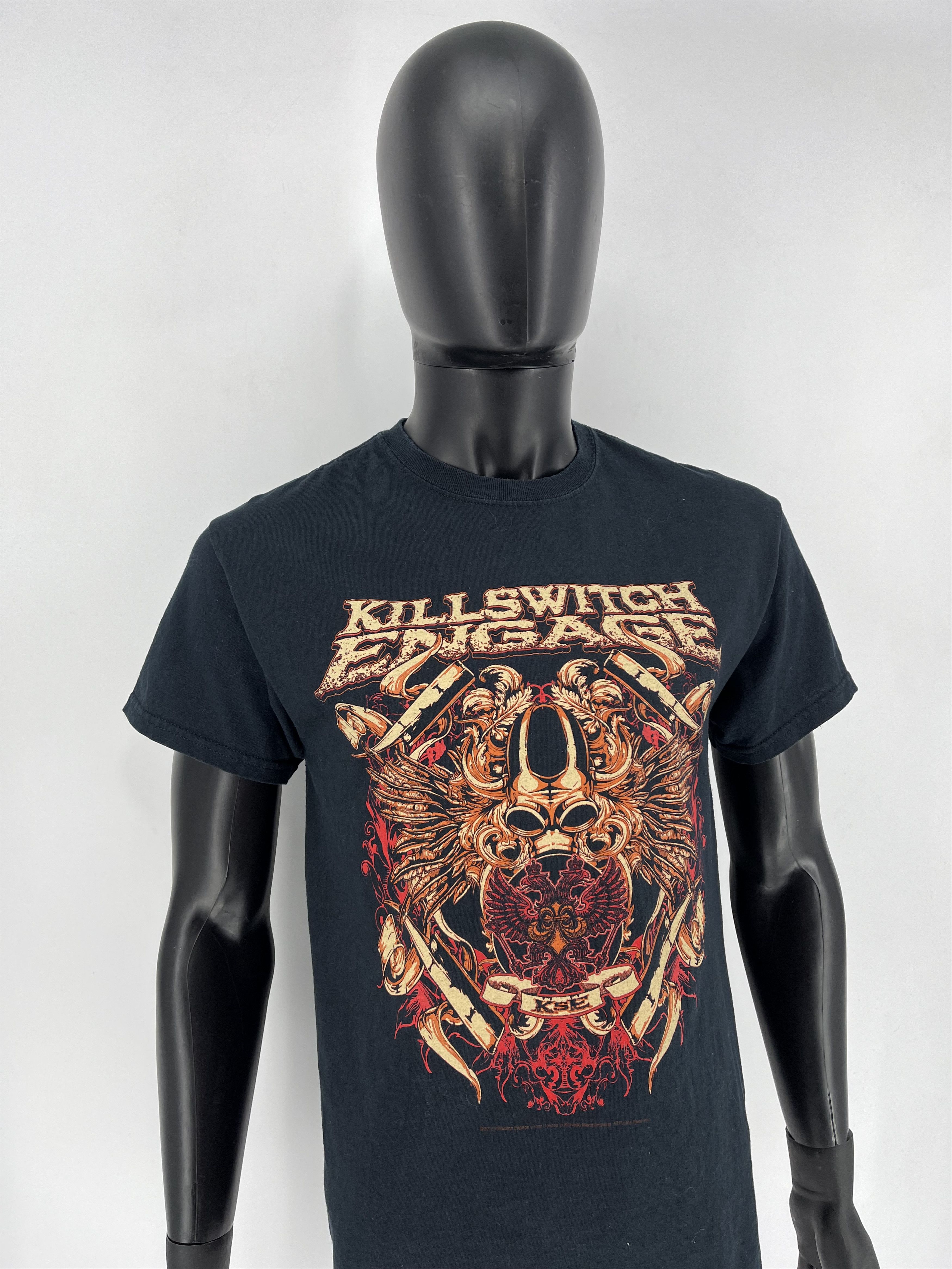 Band Tees × Vintage Killswitch Engage Metalcore Band Tee 00s Size US M / EU 48-50 / 2 - 4 Thumbnail