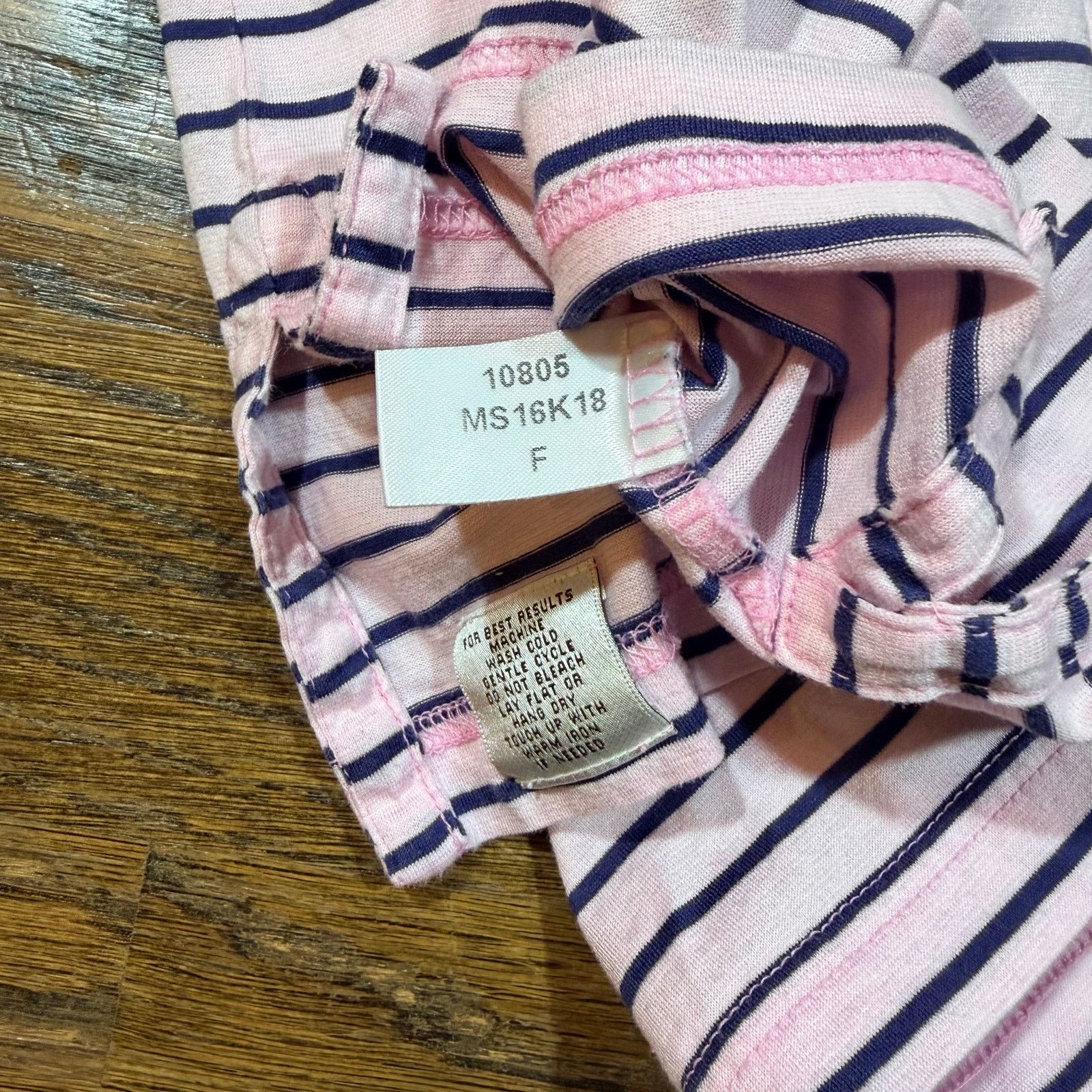 Peter Millar Peter Millar XL Short Sleeve Striped Golf Polo Pink & Navy Size US XXL / EU 58 / 5 - 5 Thumbnail
