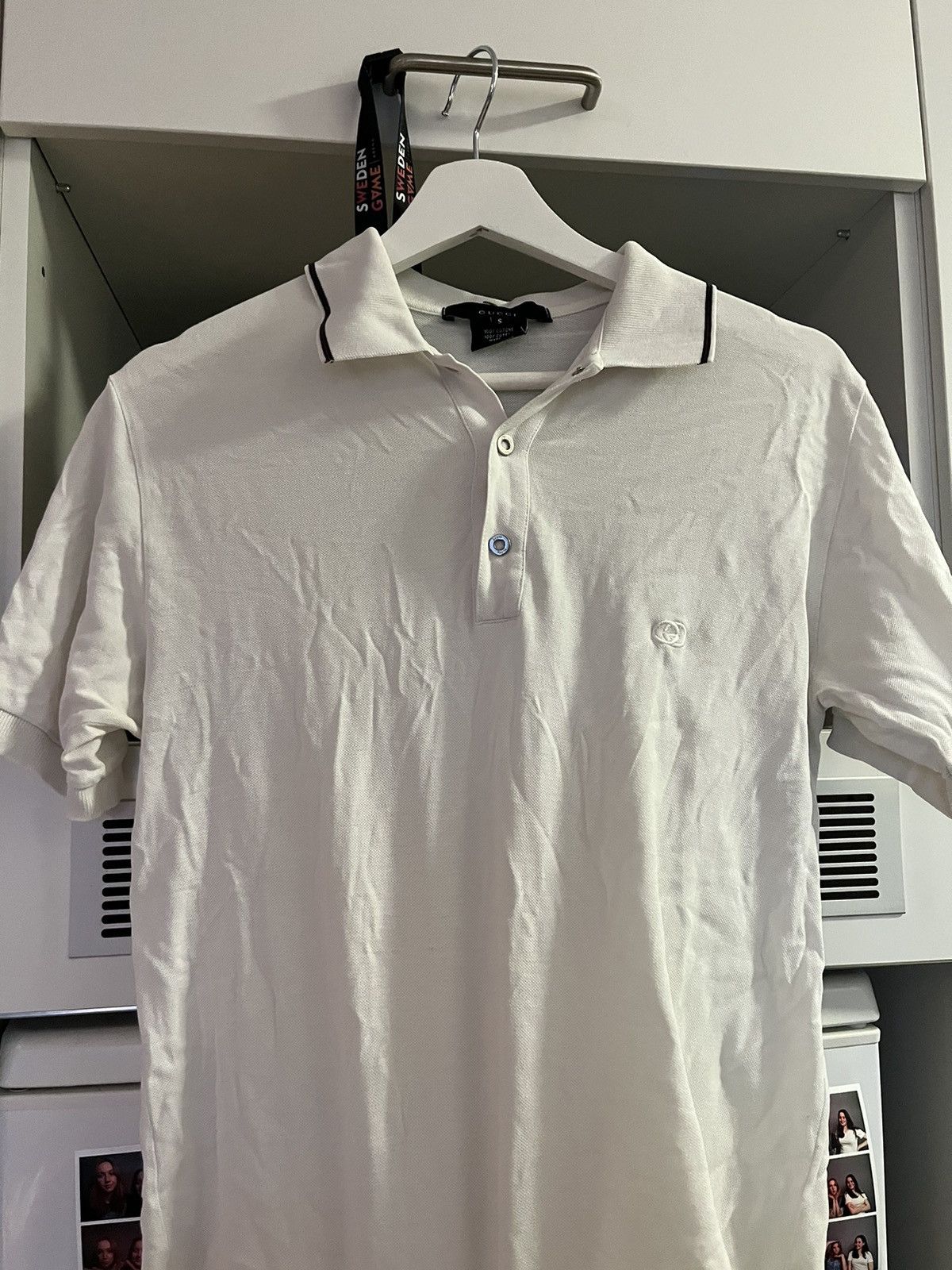 Gucci Vintage Gucci Polo T-shirt Size US S / EU 44-46 / 1 - 1 Thumbnail