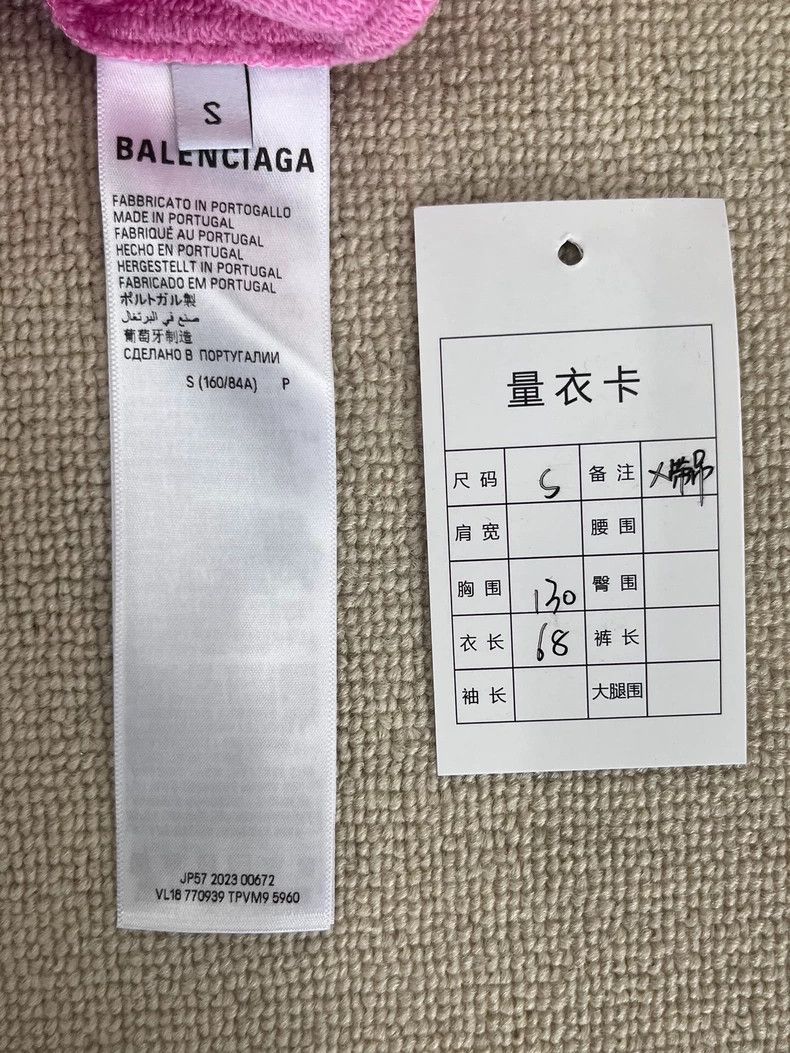 Balenciaga Balenciaga Color-block monogrammed slouchy hooded sweatshi Size US S / EU 44-46 / 1 - 4 Thumbnail