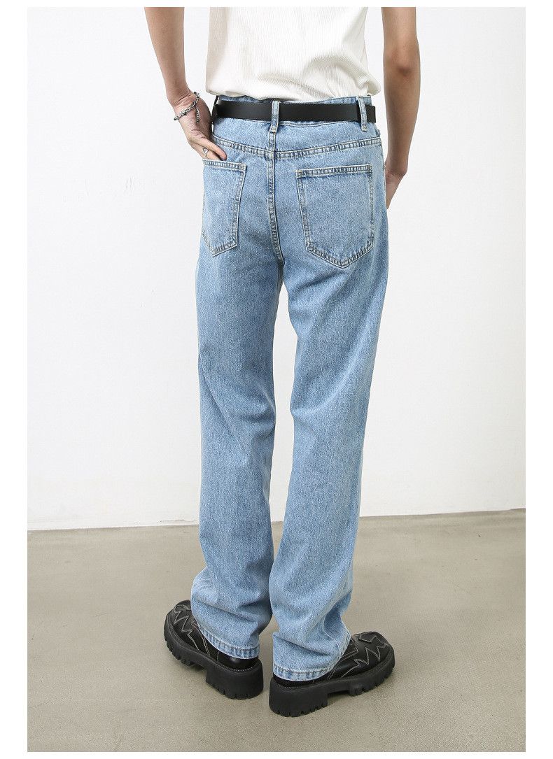 Japanese Brand × Jean Japanese street style classic simple versatile washed jeans Size US 32 / EU 48 - 6 Thumbnail