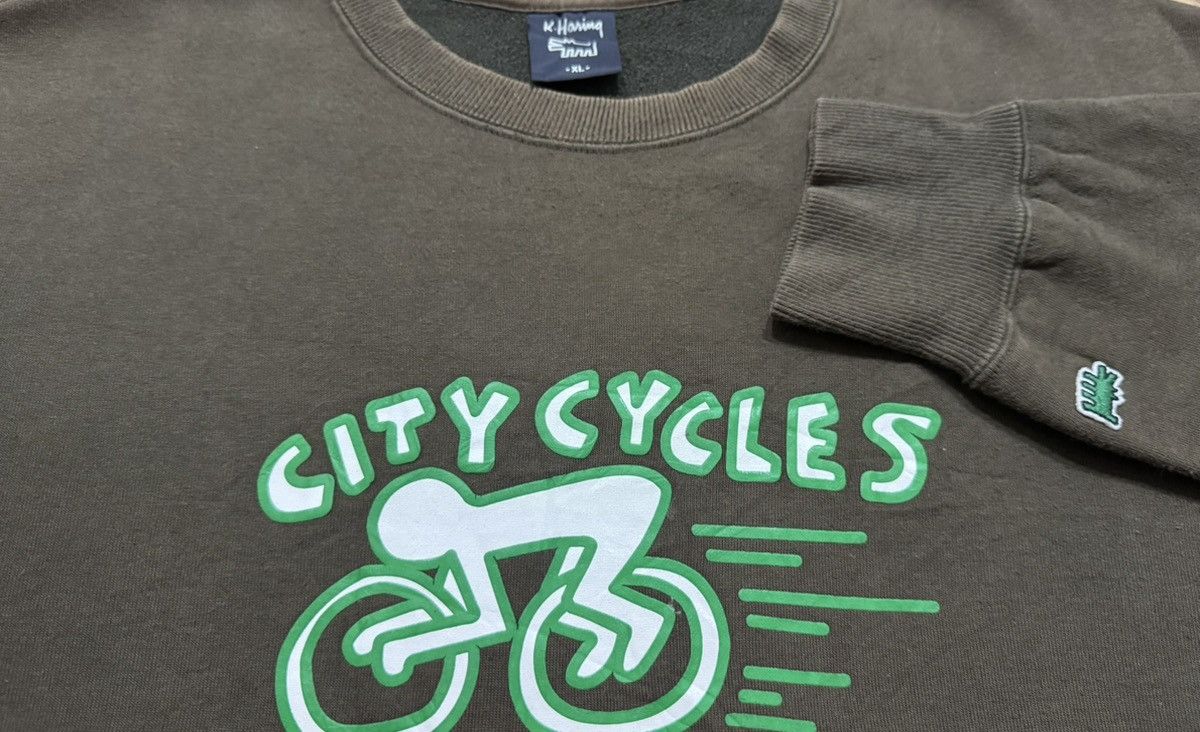 Keith Haring Vintage Y2K Keith Haring City Cycles by Uniqlo Size US XL / EU 56 / 4 - 8 Thumbnail