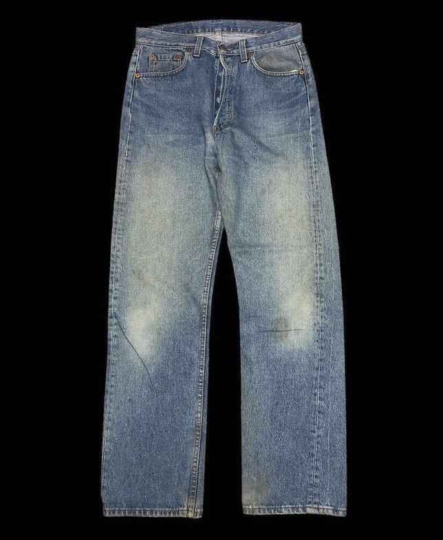 VINTAGE AGING FADED LEVIS 501 USA