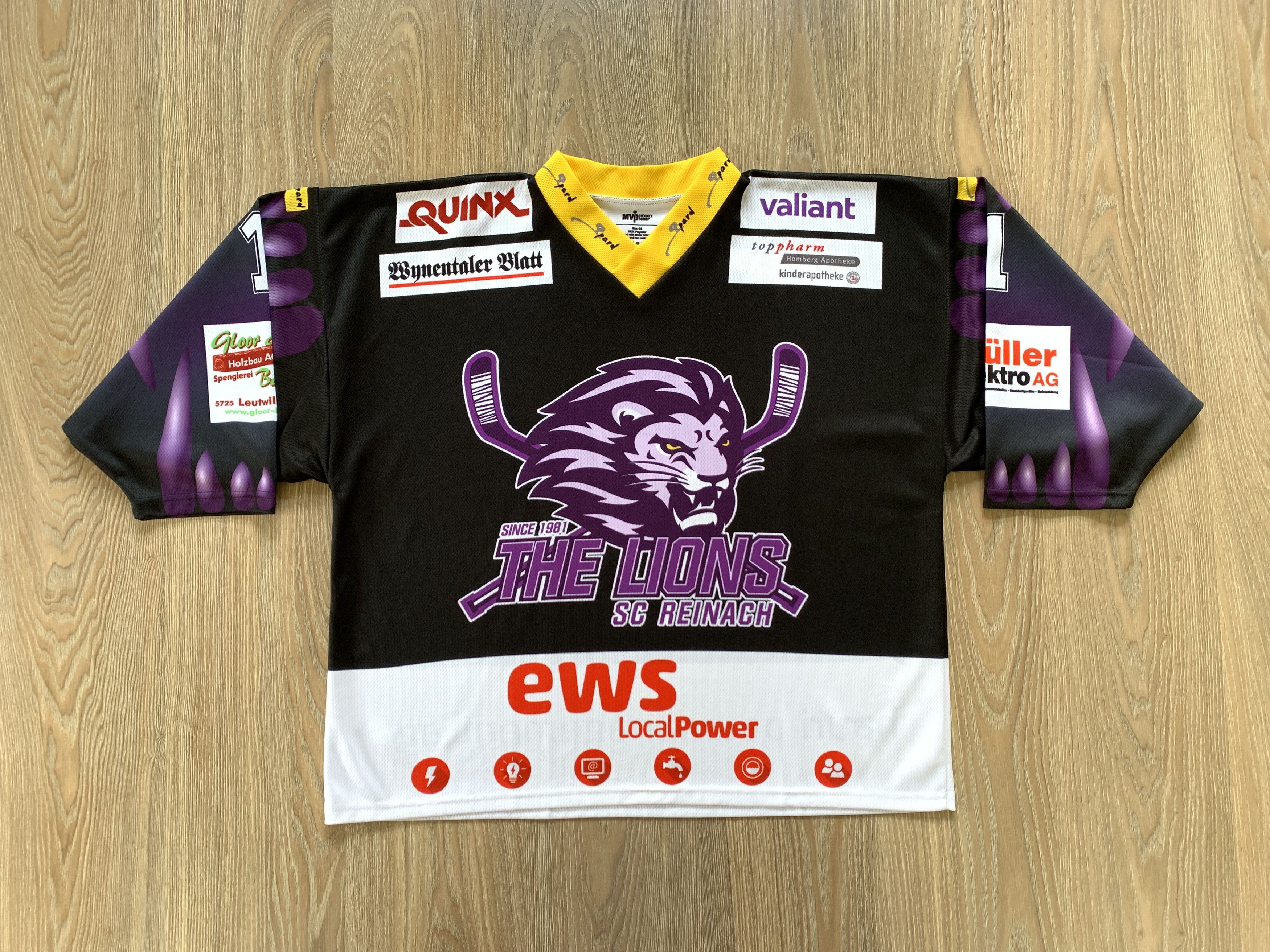 Ccm × NHL × Vintage Vintage SC Reinach The Lions Hockey Jersey #1 Size US S / EU 44-46 / 1 - 2 Thumbnail