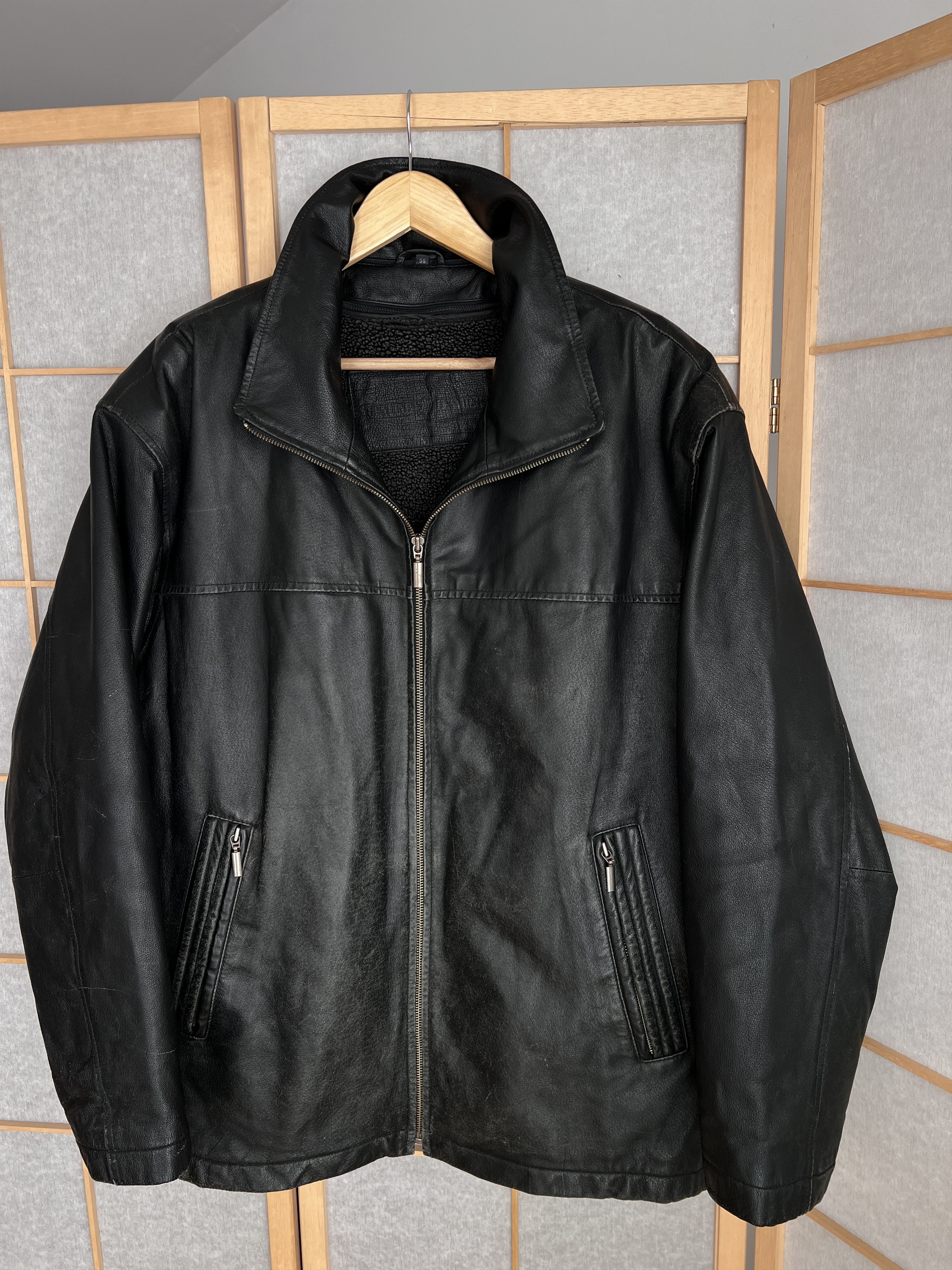 Hysteric Glamour 90s real leather jacket coat boxy fit y2k avant garde opium Size US XL / EU 56 / 4 - 2 Thumbnail
