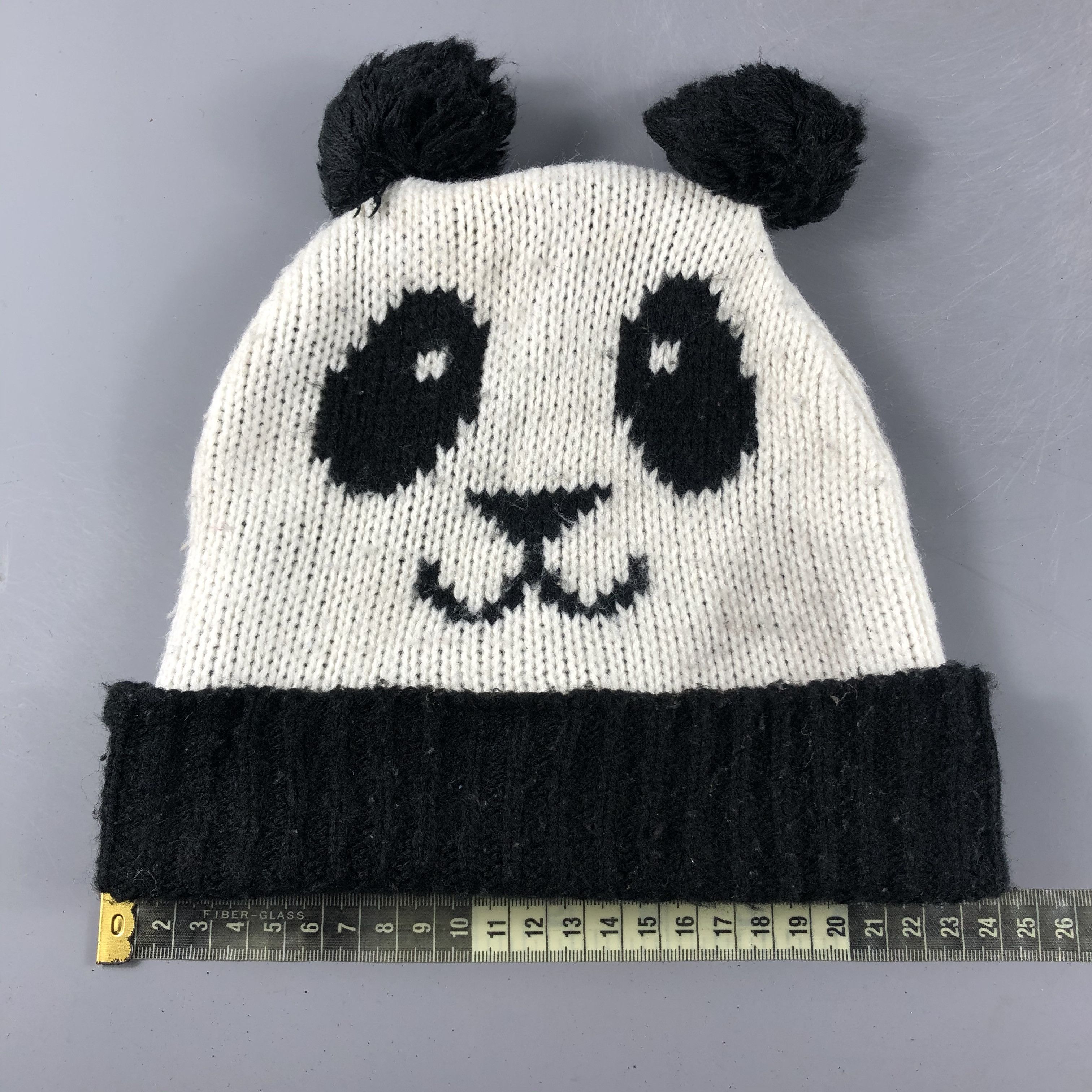 Japanese Brand × Vintage Panda Face Beanie Snow Hat Snow Cap -D048 Size ONE SIZE - 3 Thumbnail