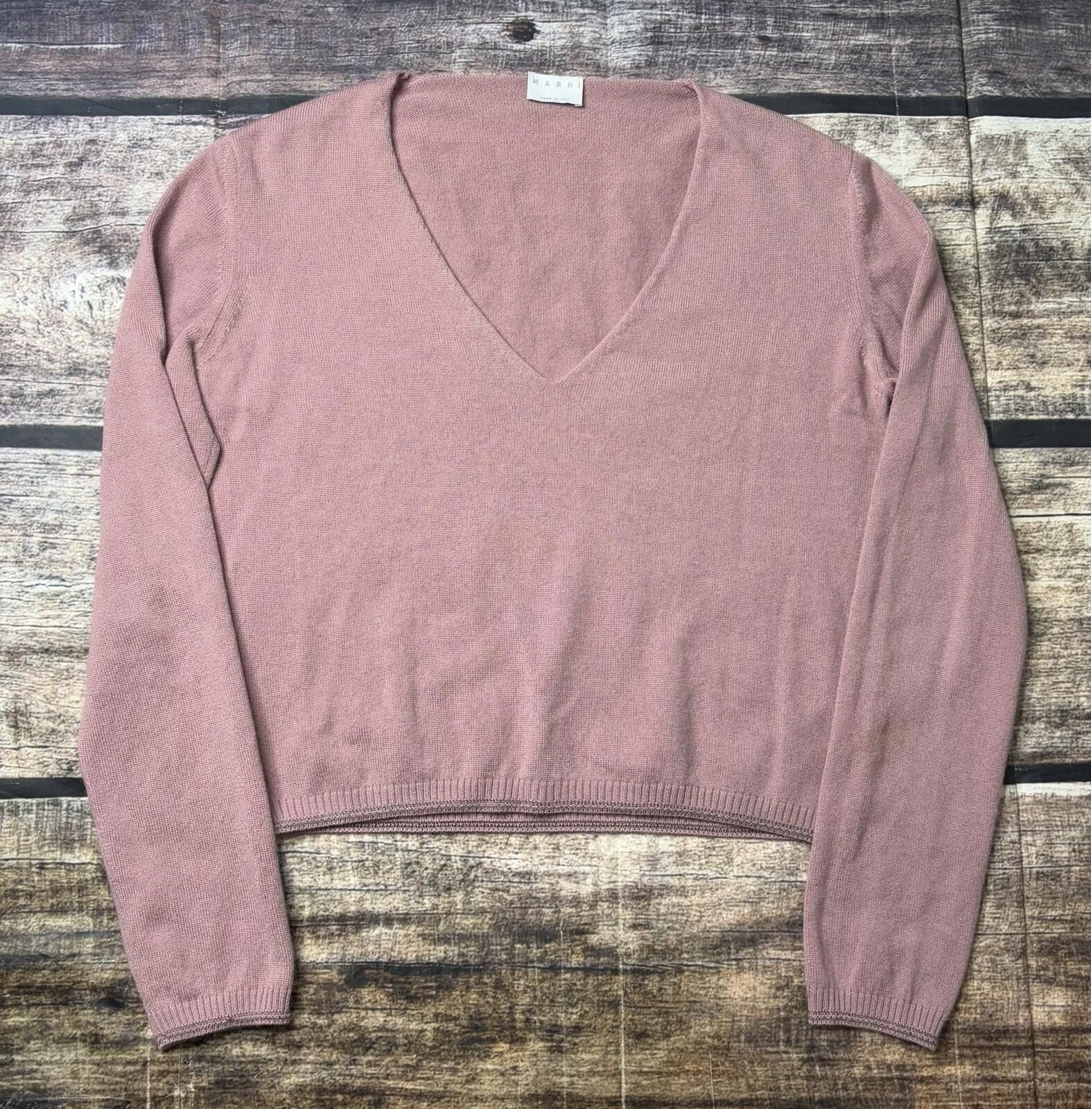 Marni Marni Cashmere Sweater Women's Size 42 (Medium) Italy Made Size M / US 6-8 / IT 42-44 - 1 Thumbnail