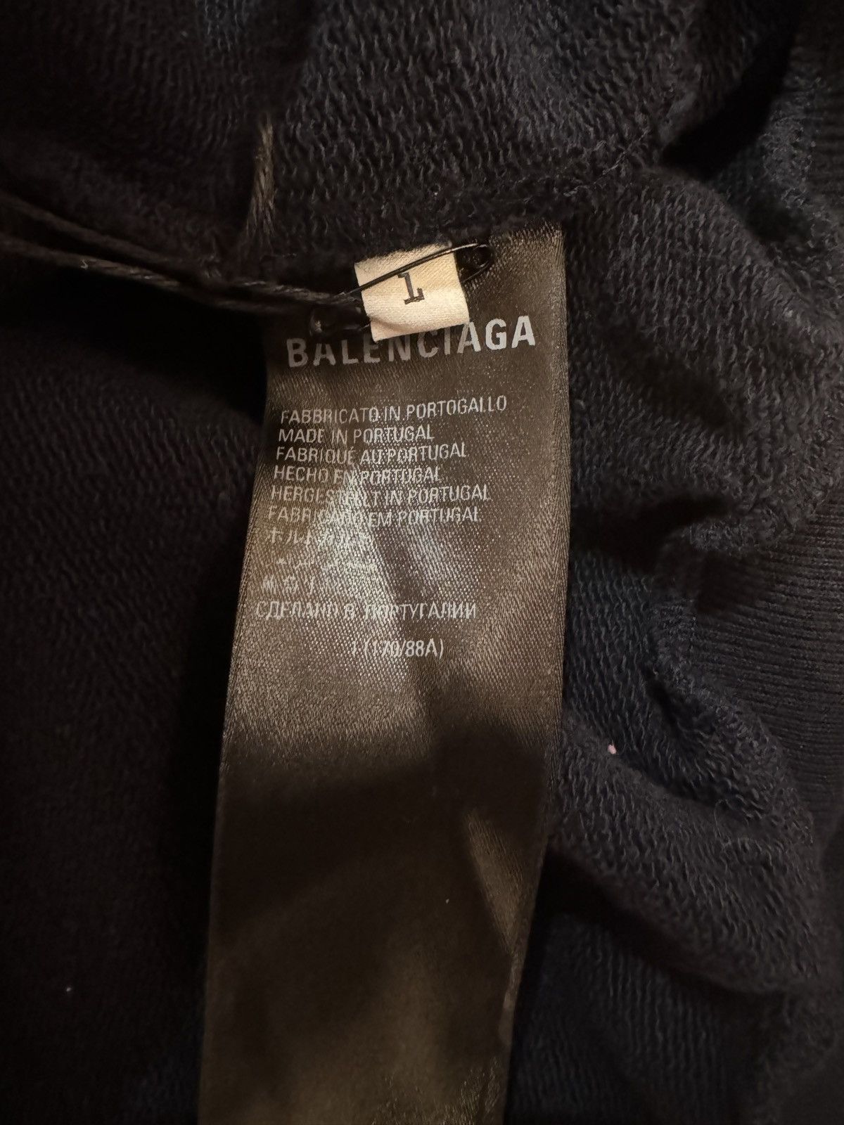 Balenciaga Balenciaga AW22 Polo Hoodie Blue Color Sz.1 Size US S / EU 44-46 / 1 - 9 Thumbnail
