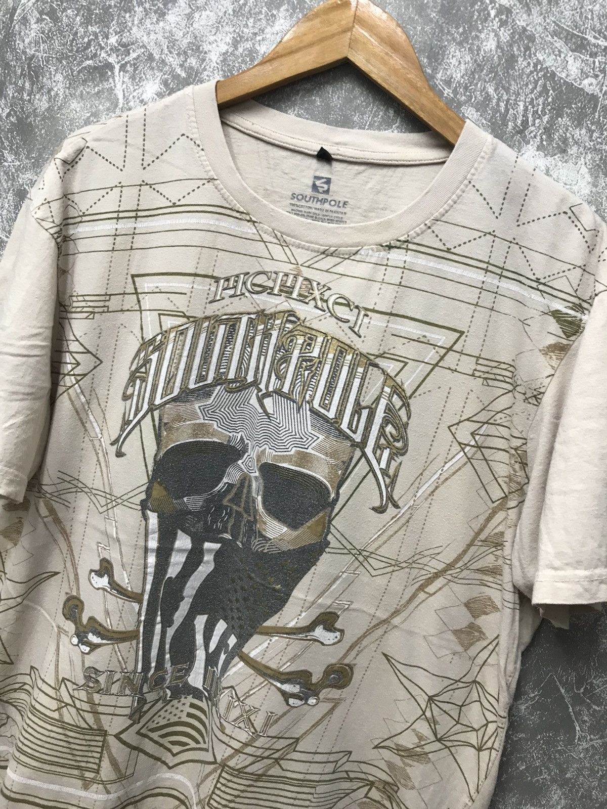 Affliction × Ed Hardy × Southpole Southpole Affliction Skull Y2K Graphic Tee Size US XL / EU 56 / 4 - 3 Thumbnail