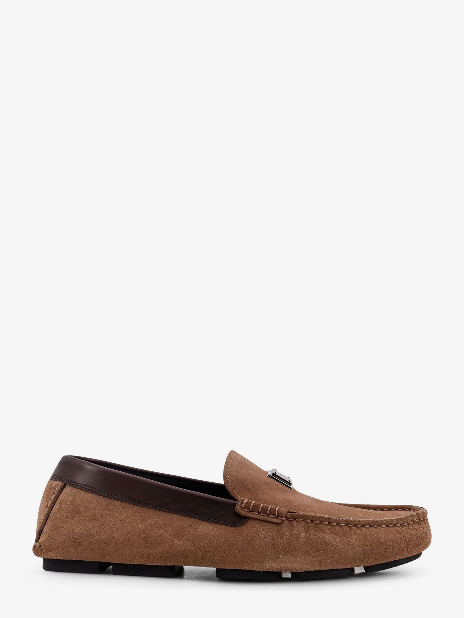 Dolce & Gabbana Suede Loafer With Leather Inserts Size US 11 / EU 44 - 1 Thumbnail