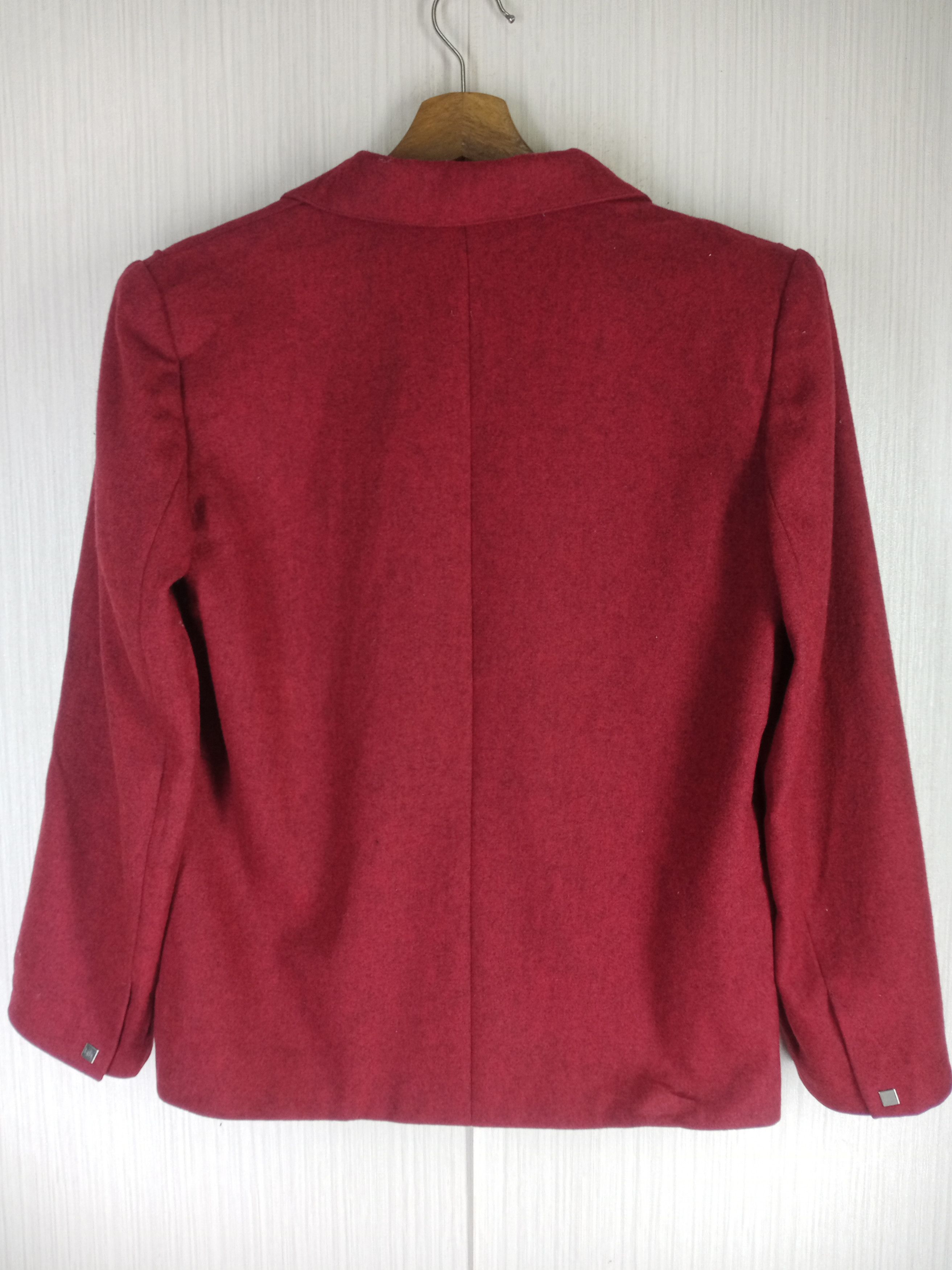 Thierry Mugler Rare Vintage 90s Thierry Mugler Edition Wool Blazer Size S / US 4 / IT 40 - 9 Thumbnail