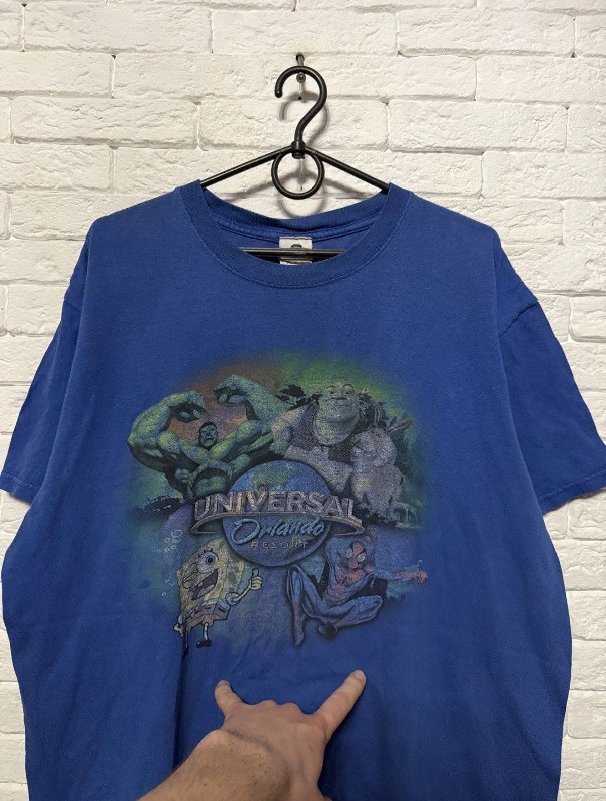Universal Studios Vintage Universal Studio Orlando Resort T-shirt Shrek Spider Size US XL / EU 56 / 4 - 3 Thumbnail
