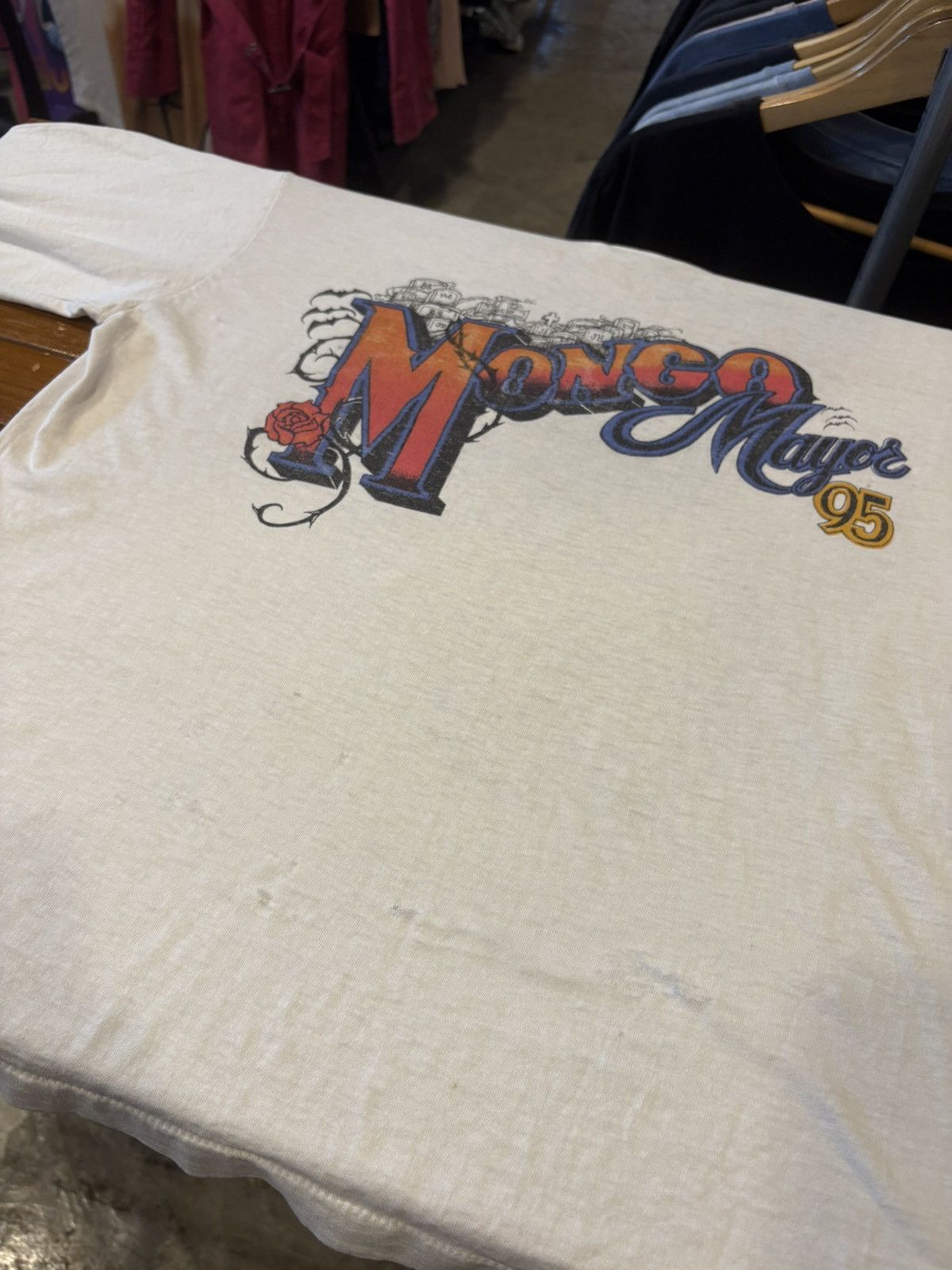 Other Vintage 1995 “Mongo Mayor” Graphic T-Shirt Size US L / EU 52-54 / 3 - 5 Thumbnail