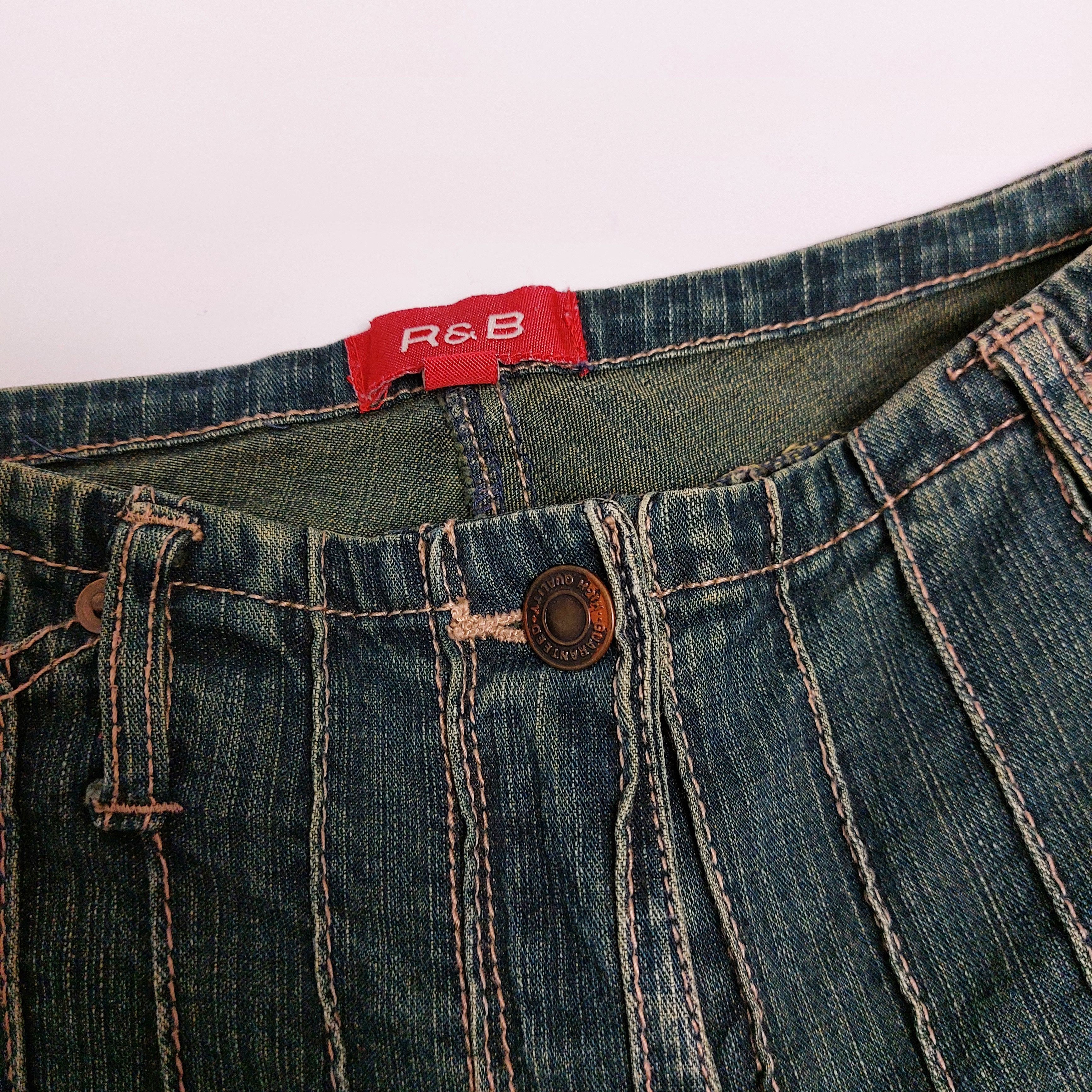 Vintage Vintage 90s y2k flared jeans Size 25" / US 0 / IT 36 - 7 Thumbnail