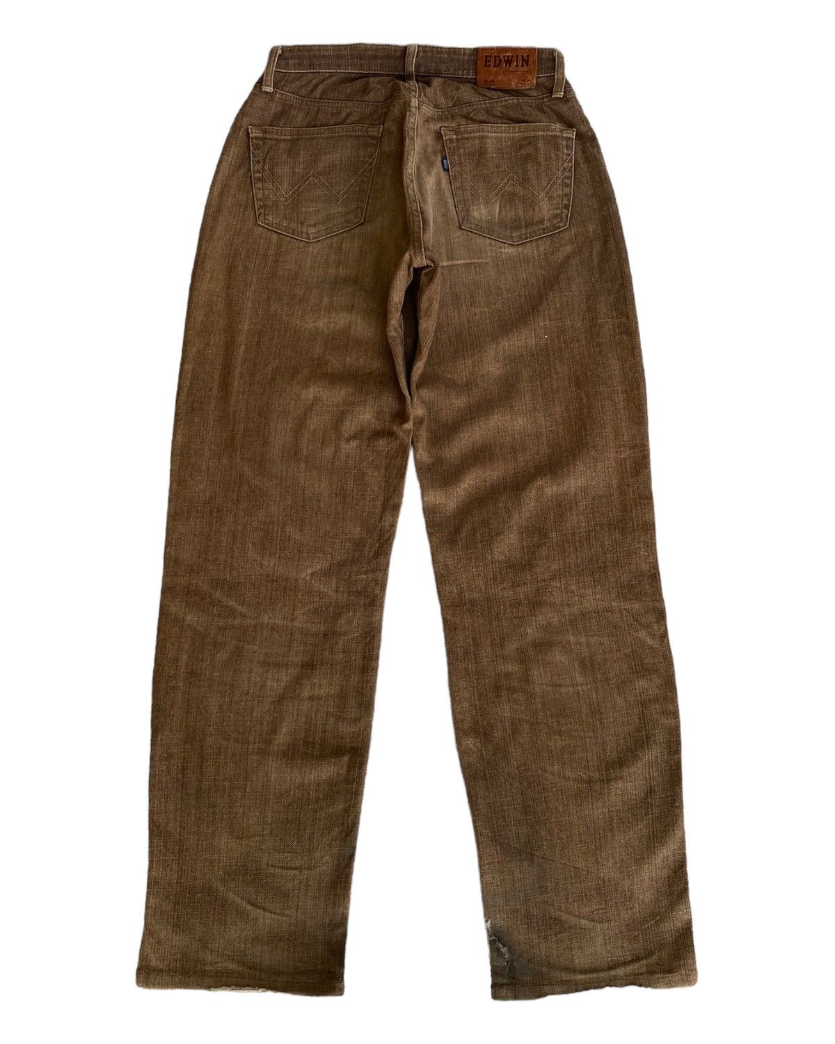 Hysteric Glamour BAGGY TROUSER EDWIN DISTRESSED DENIM JEANS Size US 29 - 4 Thumbnail
